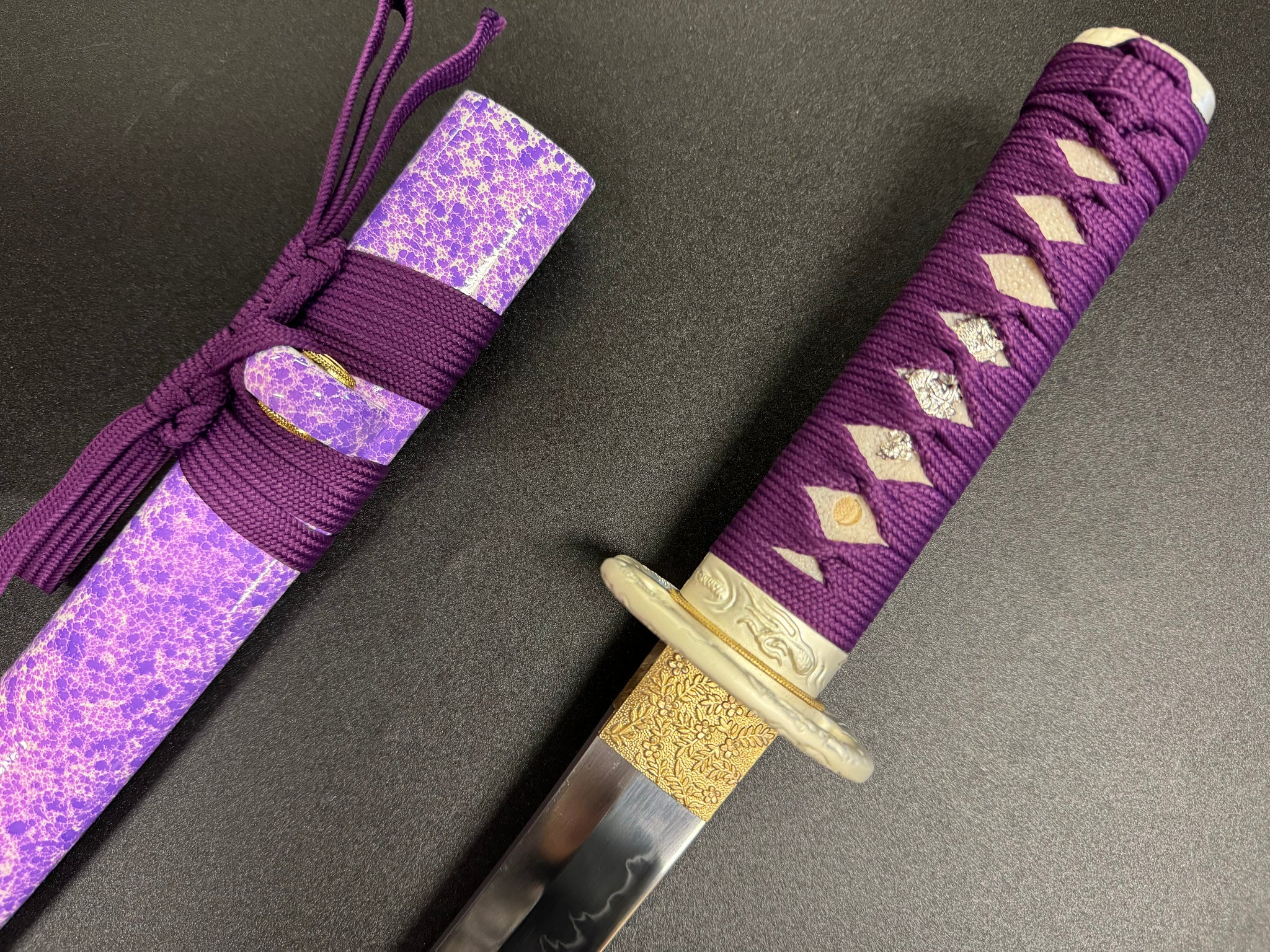 MADE TO ORDER Phoenix Arms Tanto - Purple Fortune T10