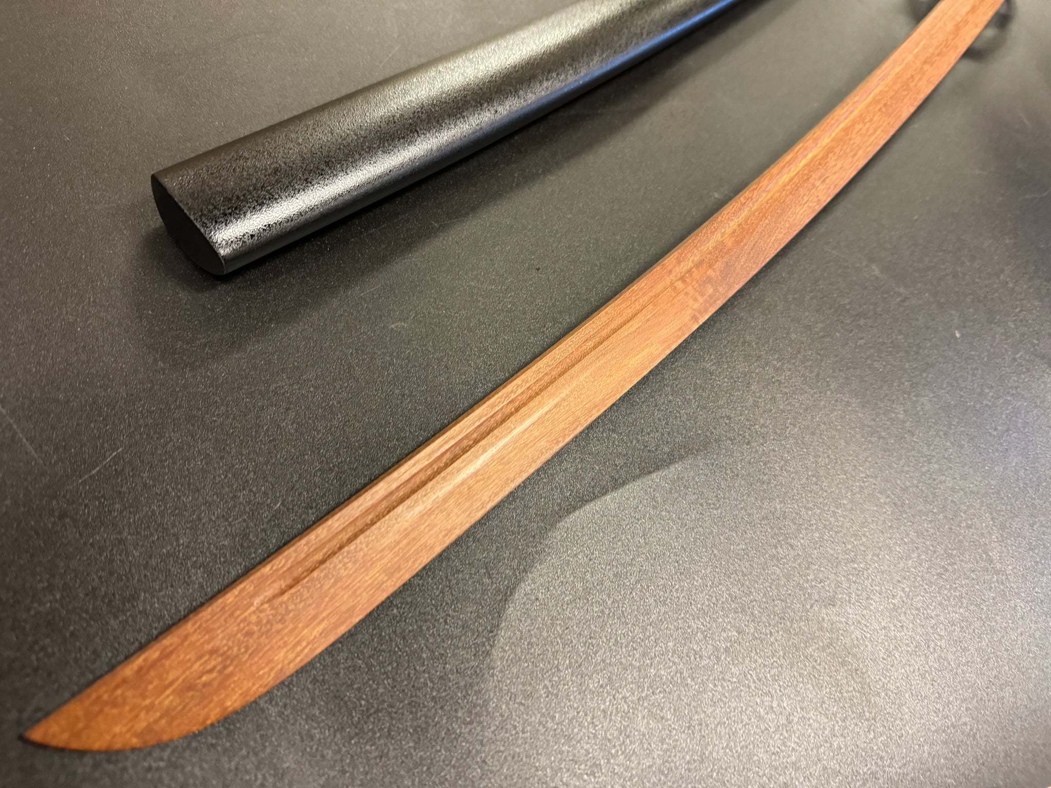 Phoenix Arms Takemitsu Katana - Black Musashi Wood Blade