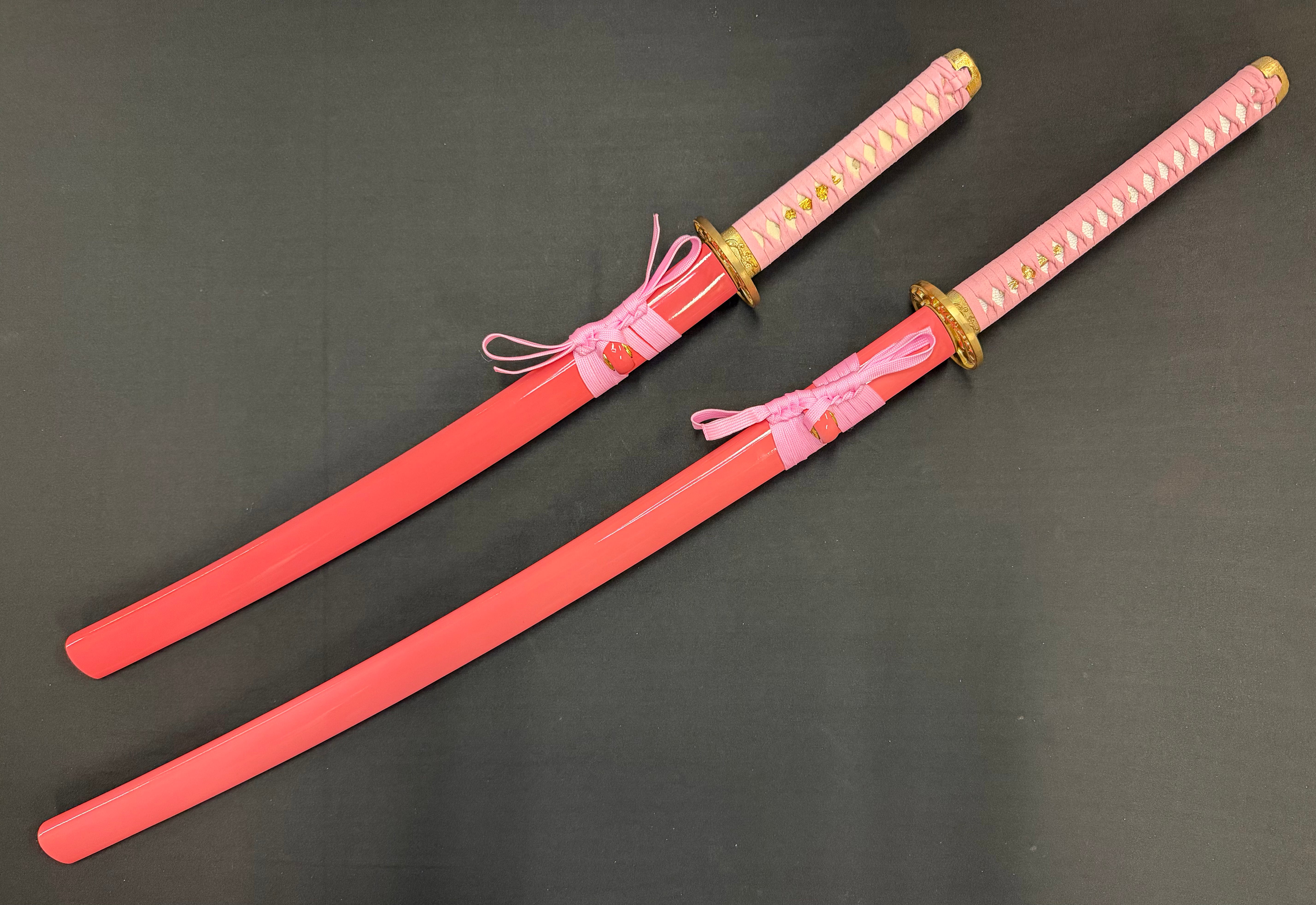 Phoenix Armory Daisho 2-Sword Set - Neon Pink - T10