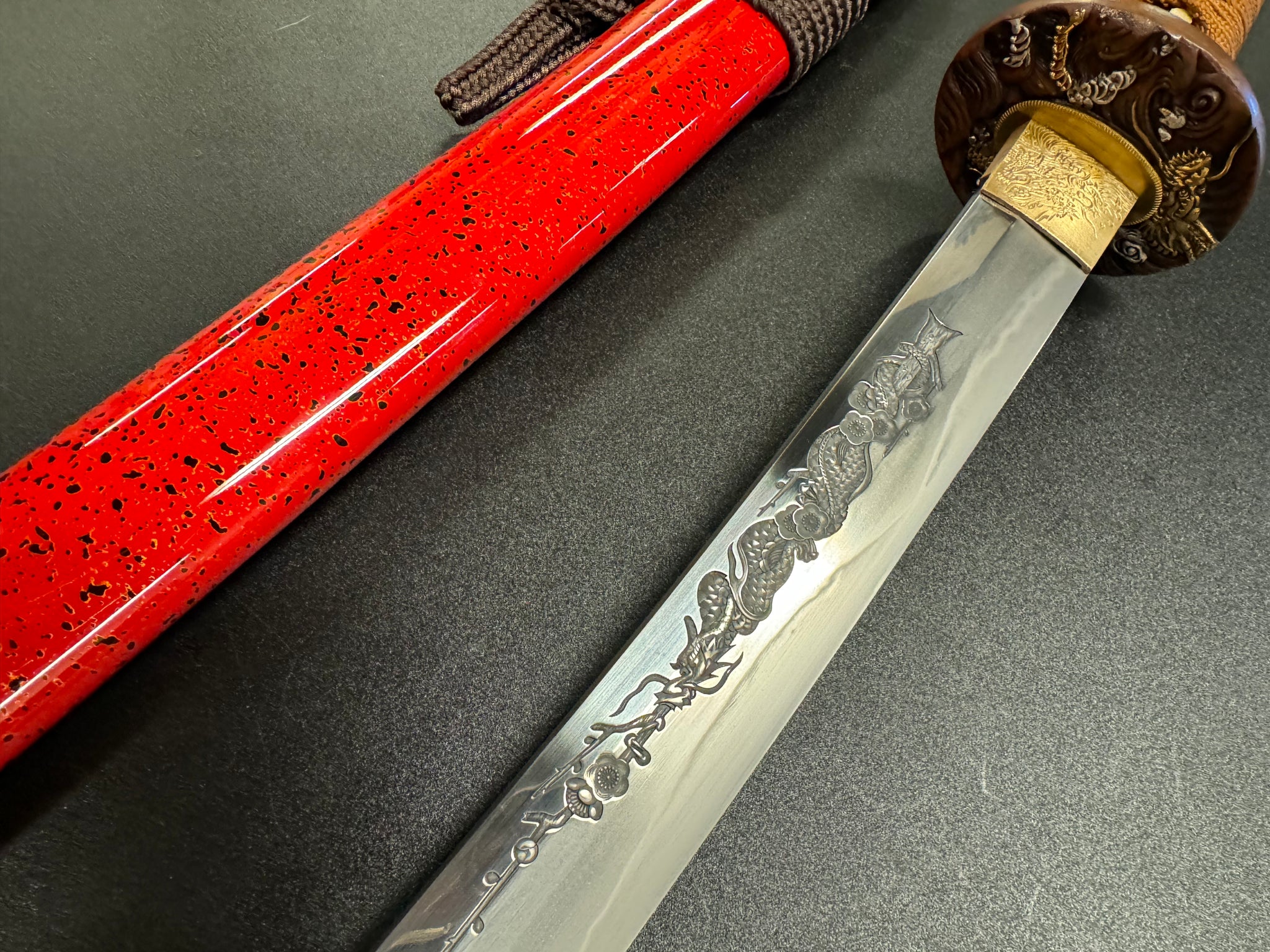 Phoenix Arms Katana - Umber Guardian T10 Horimono