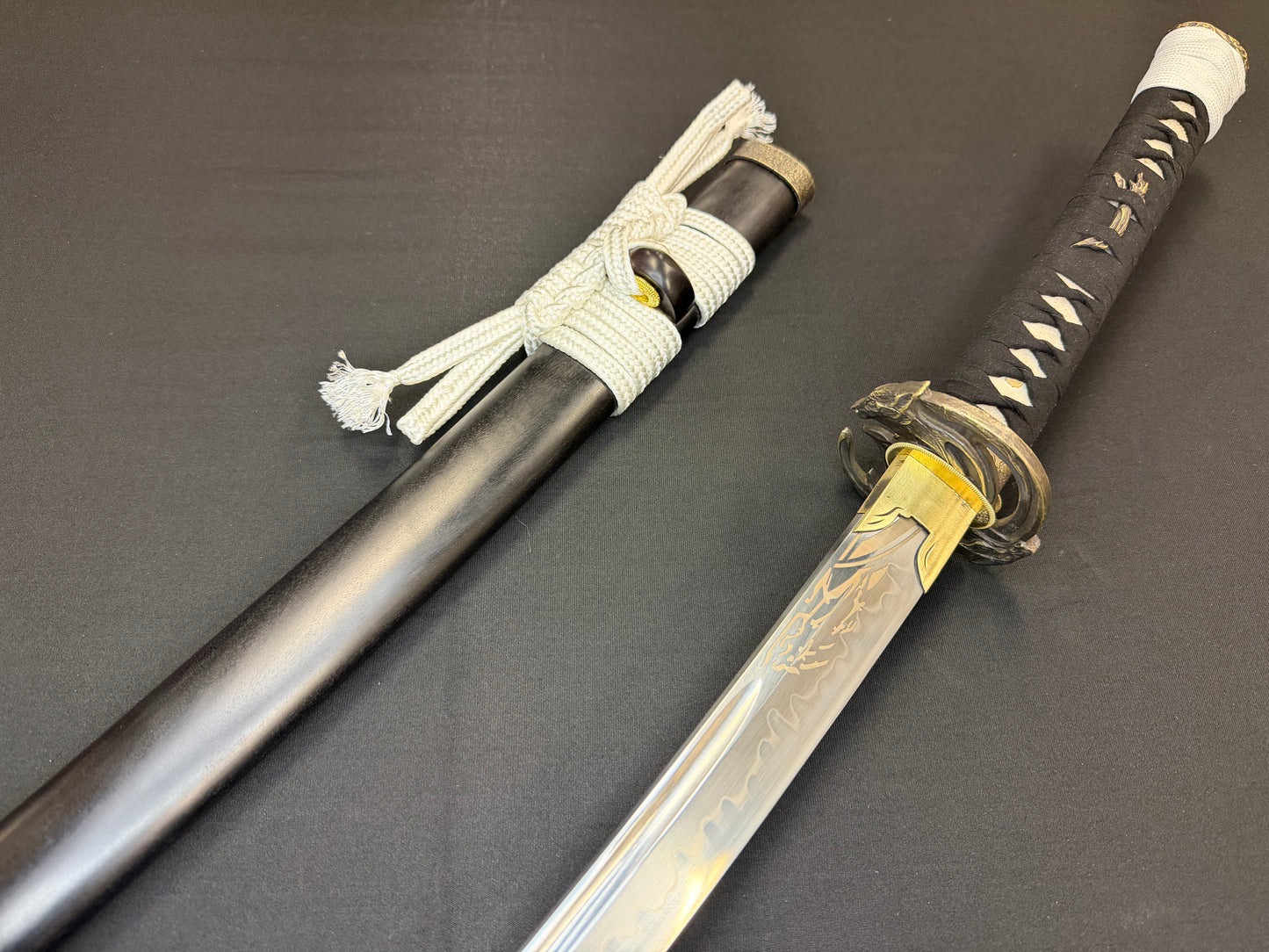 Phoenix Armory Katana - Ghost of Yotei Lone Wolf Father Sword T10