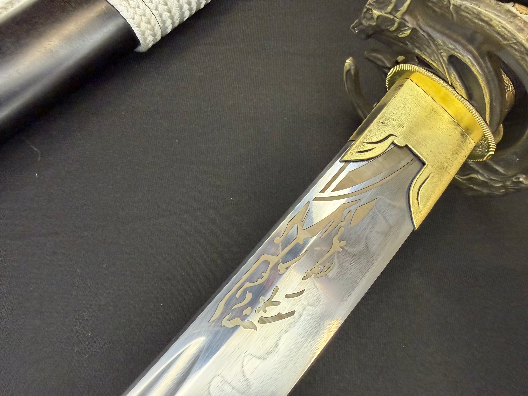 Phoenix Armory Katana - Ghost of Yotei Lone Wolf Father Sword T10