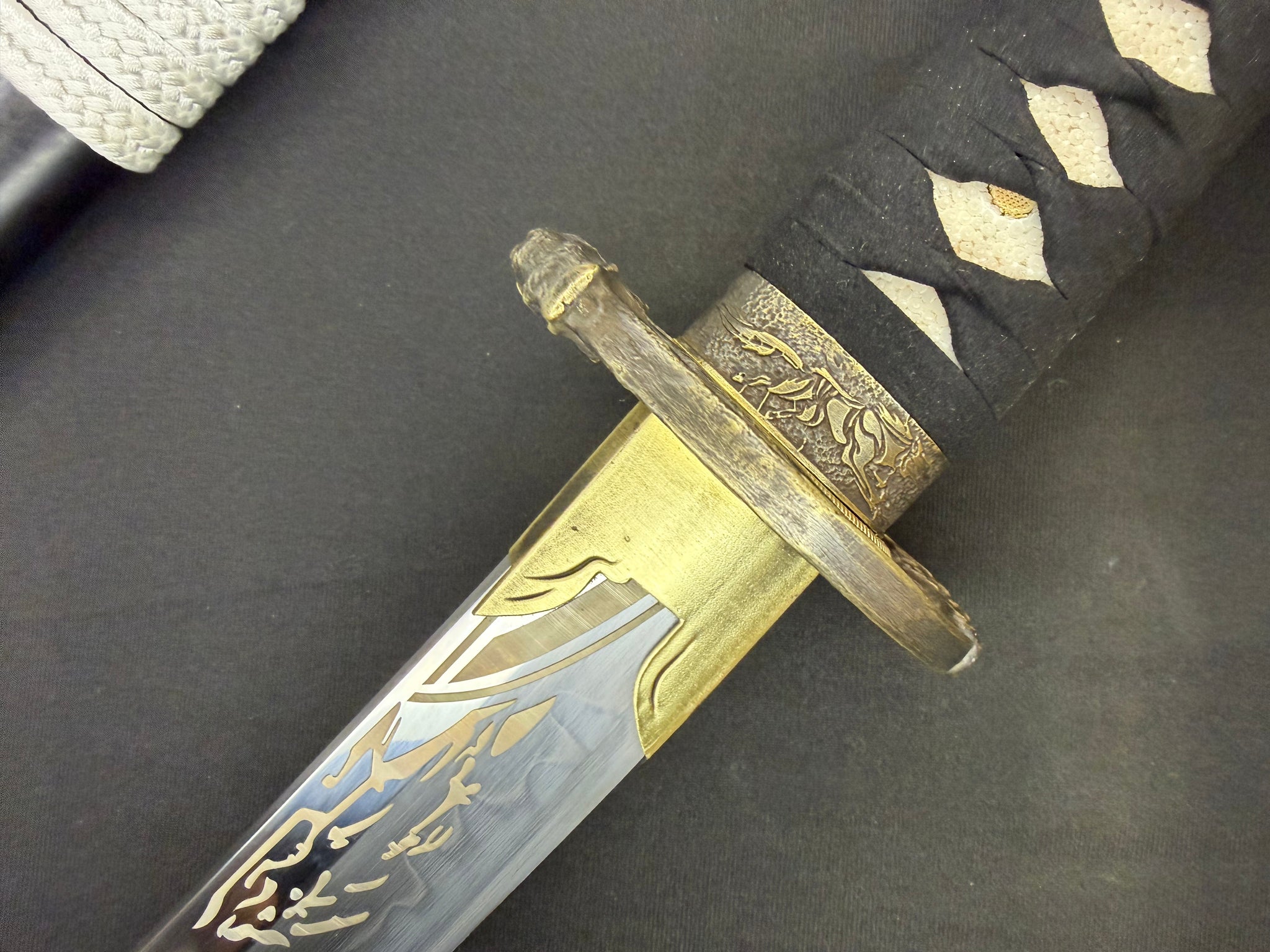 Phoenix Armory Katana - Ghost of Yotei Lone Wolf Father Sword T10