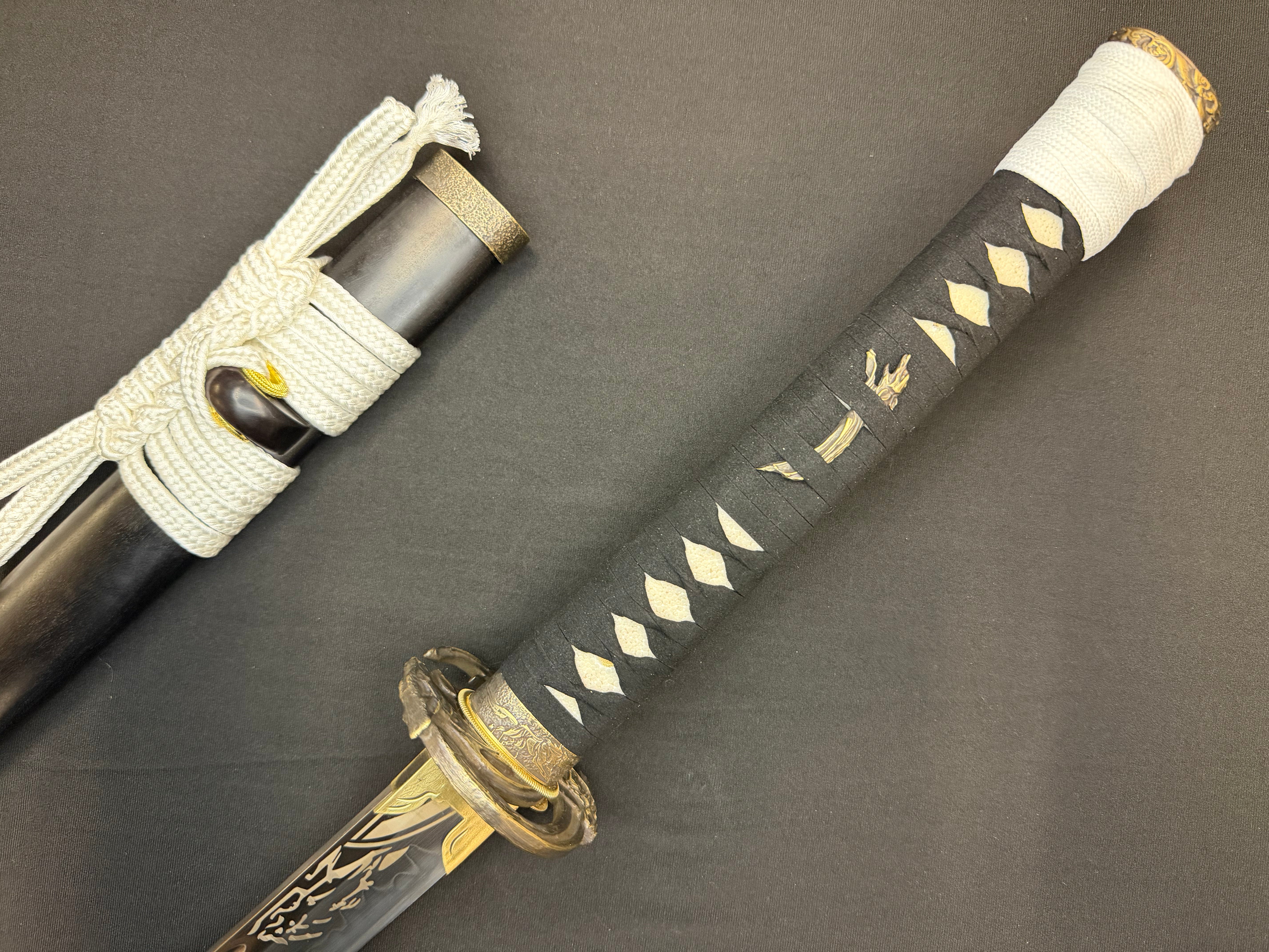 Phoenix Armory Katana - Ghost of Yotei Lone Wolf Father Sword T10