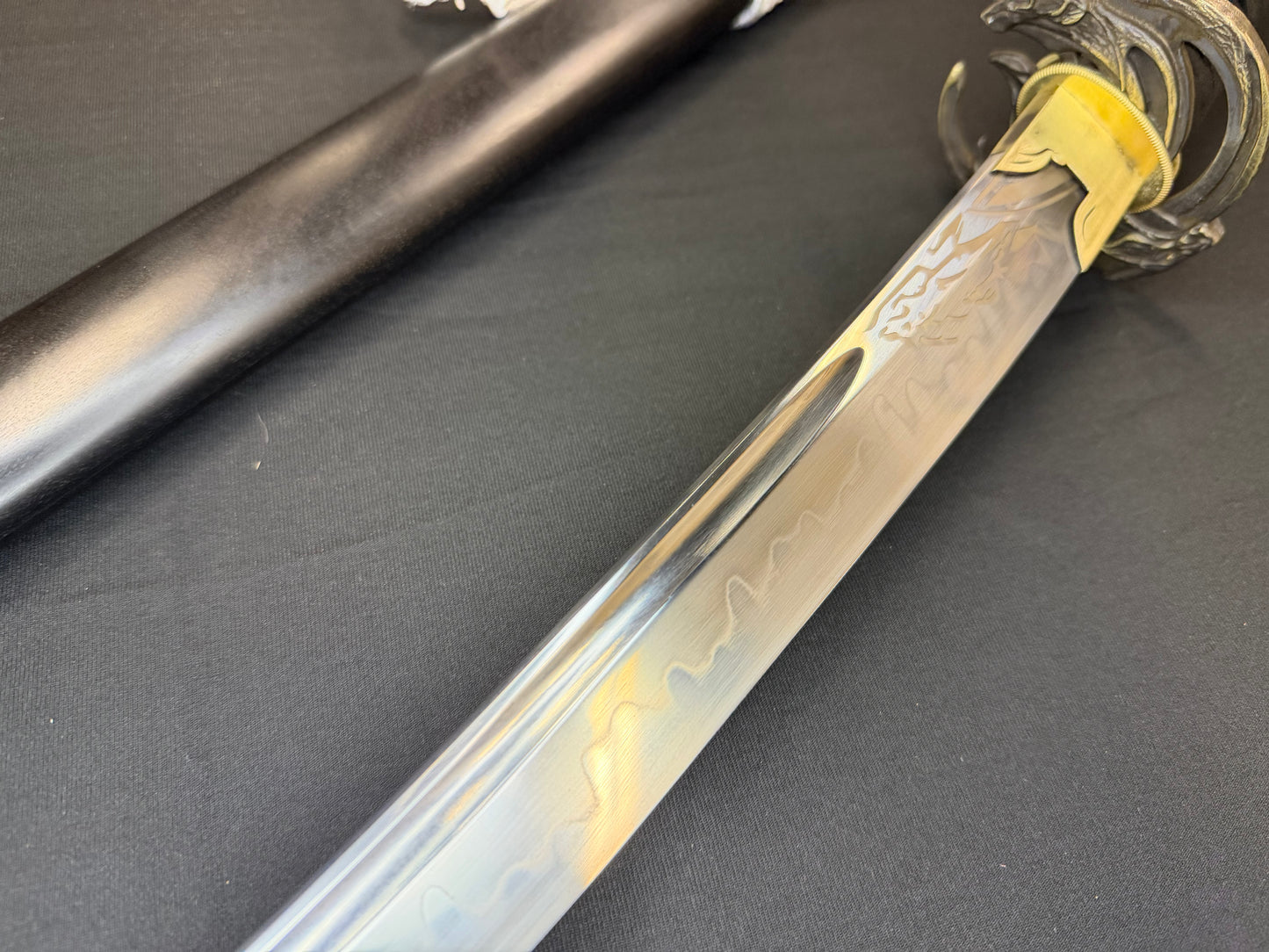 Phoenix Armory Katana - Ghost of Yotei Lone Wolf Father Sword T10
