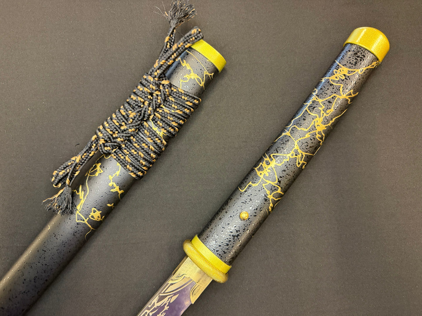 Phoenix Armory Katana - Ghost of Yotei Gilded Night T10