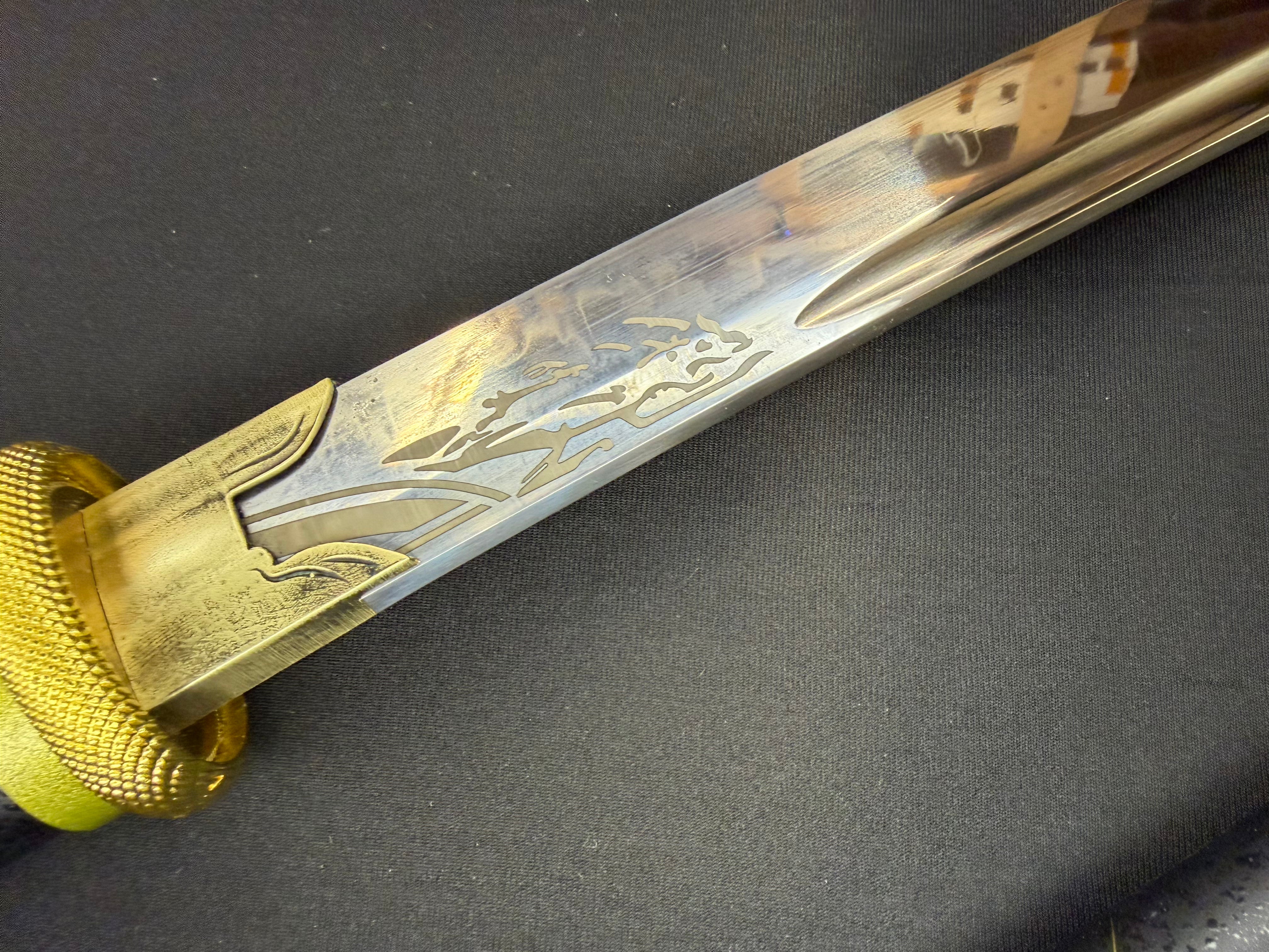 Phoenix Armory Katana - Ghost of Yotei Gilded Night T10