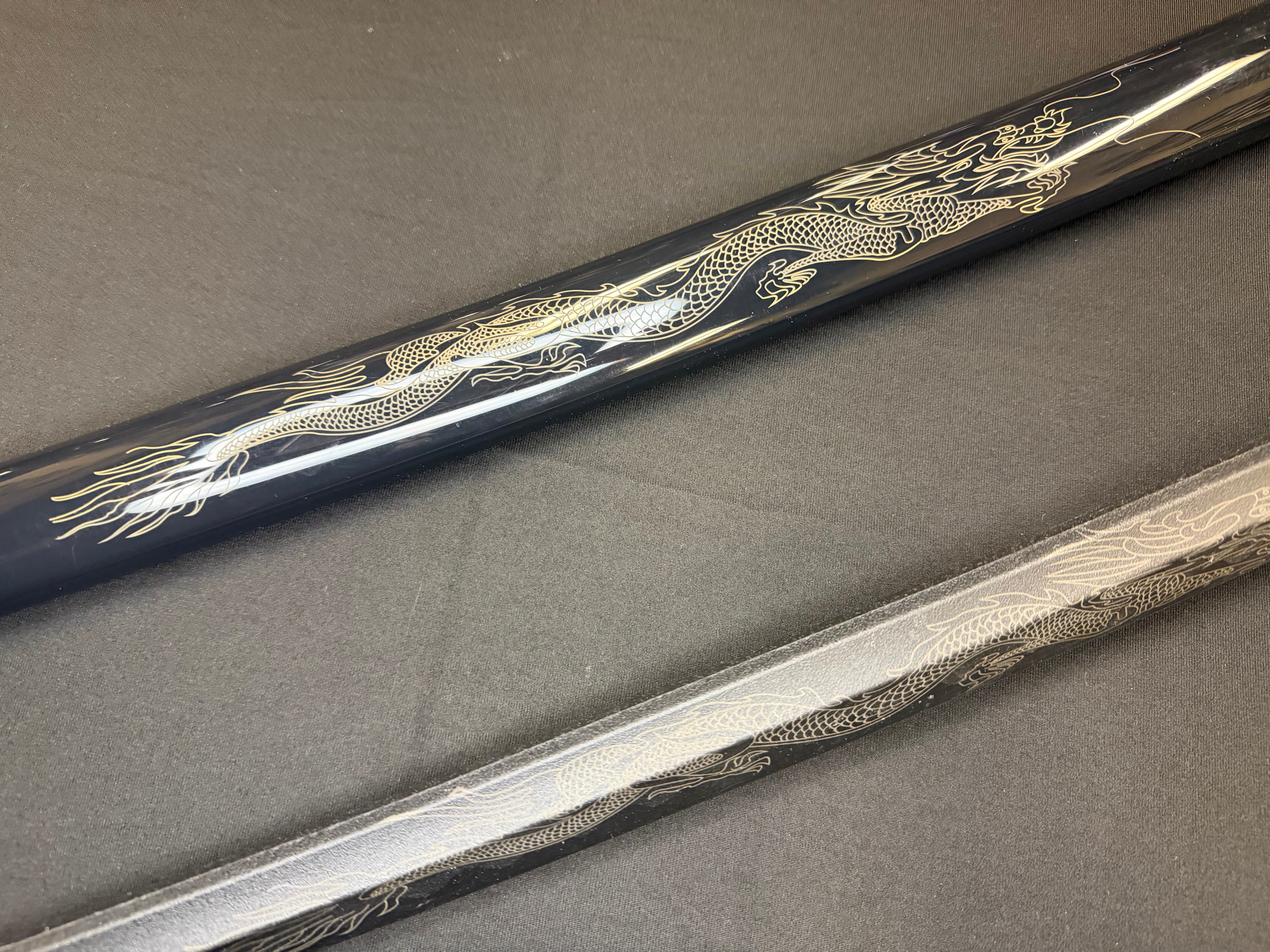 Polymer Training Bokken Sword - Scabbard Options