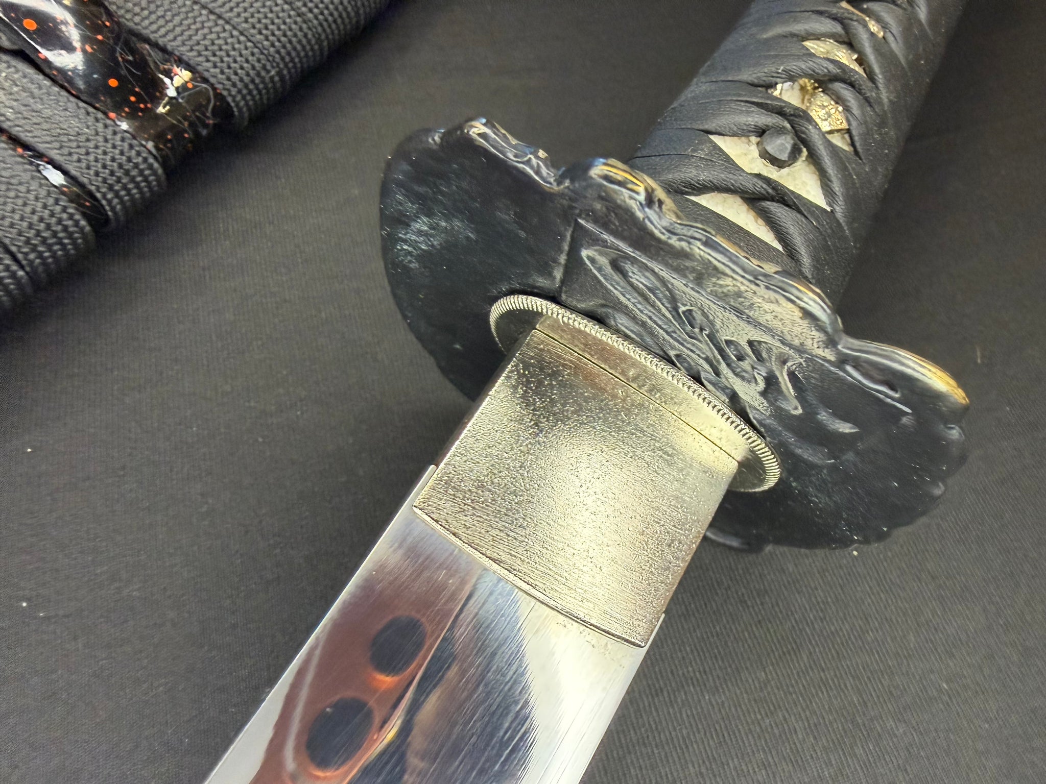 Cloudhammer Katana - Kabuto Special Edition - s5 low molybdenum Taiwan variant shock steel