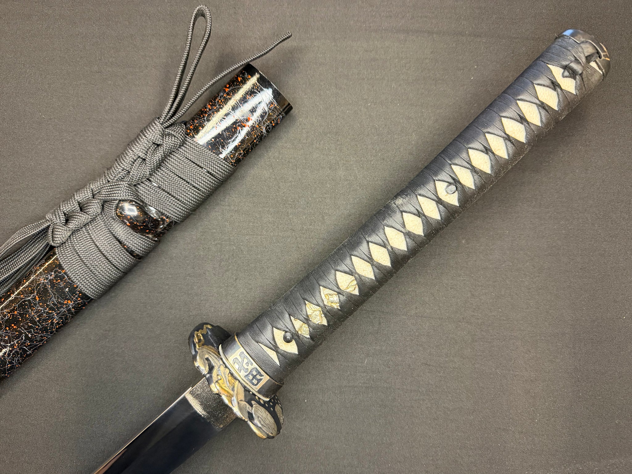 Cloudhammer Katana - Kabuto Special Edition - s5 low molybdenum Taiwan variant shock steel