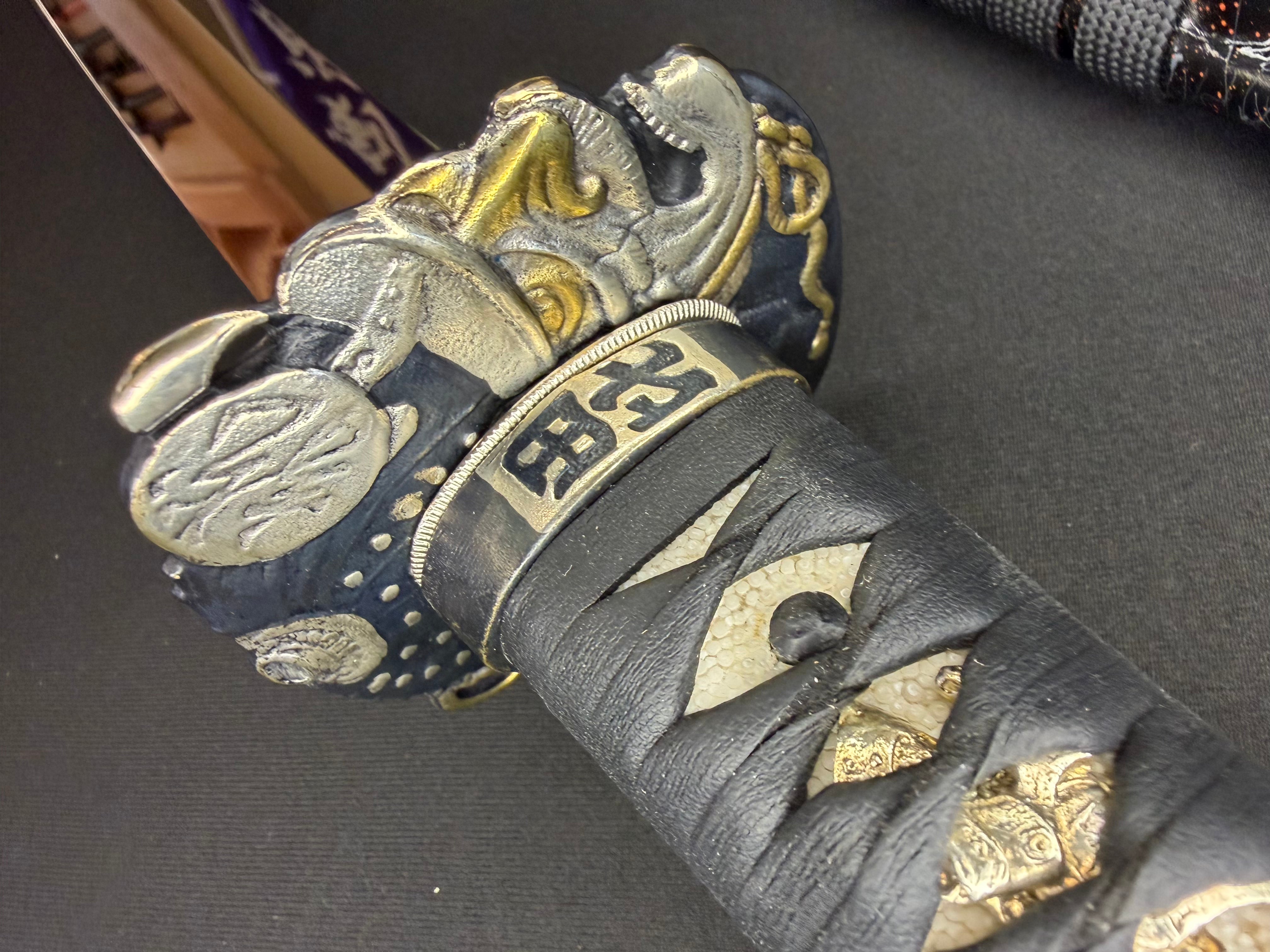 Cloudhammer Katana - Kabuto Special Edition - s5 low molybdenum Taiwan variant shock steel