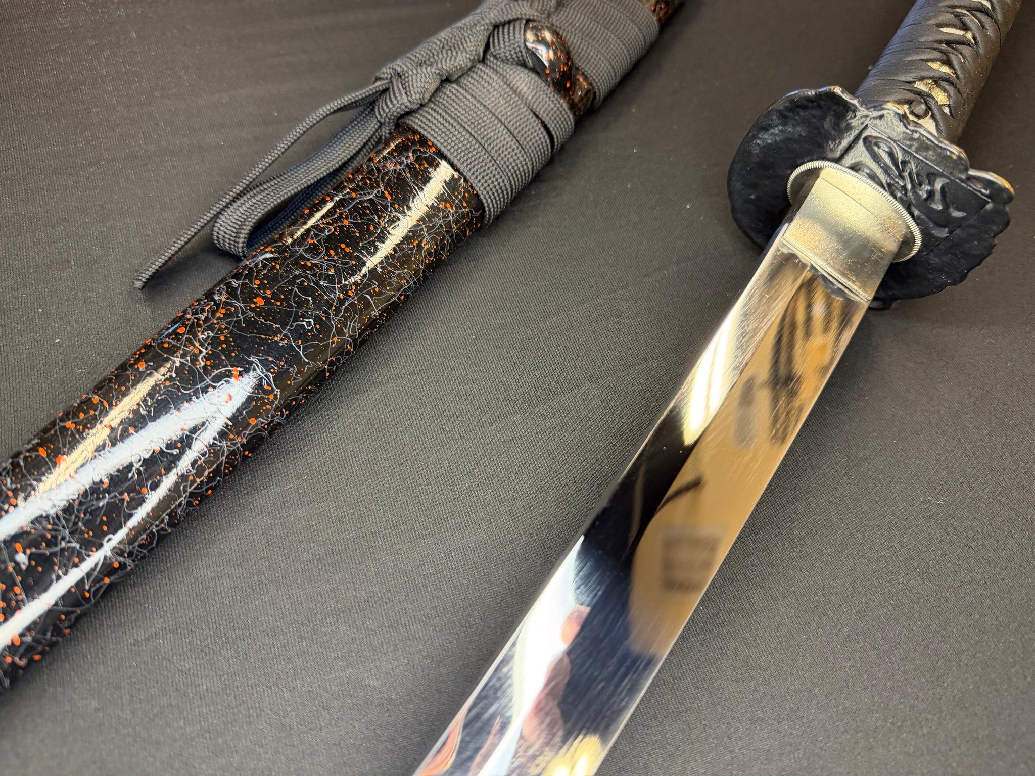 Cloudhammer Katana - Kabuto Special Edition - s5 low molybdenum Taiwan variant shock steel
