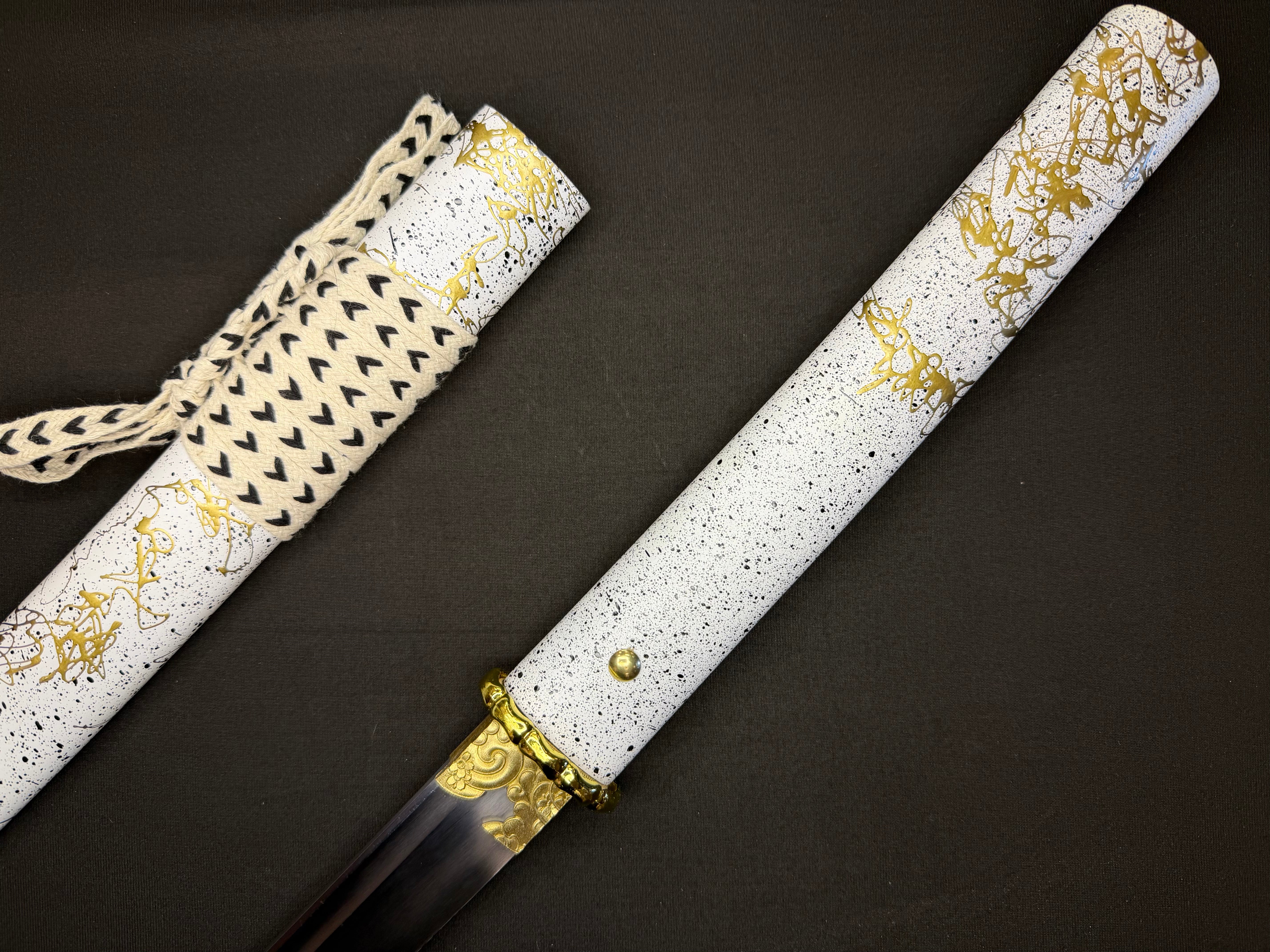 Phoenix Armory Katana - Ghost of Yotei Gilded Dawn 65Mn