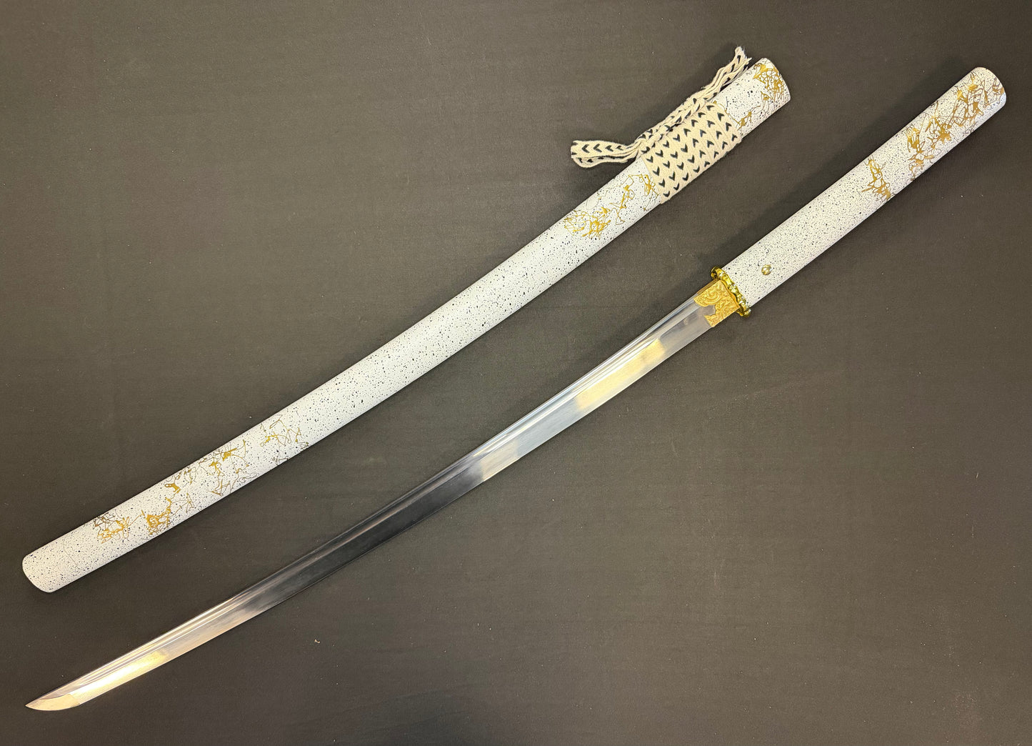 Phoenix Armory Katana - Ghost of Yotei Gilded Dawn 65Mn