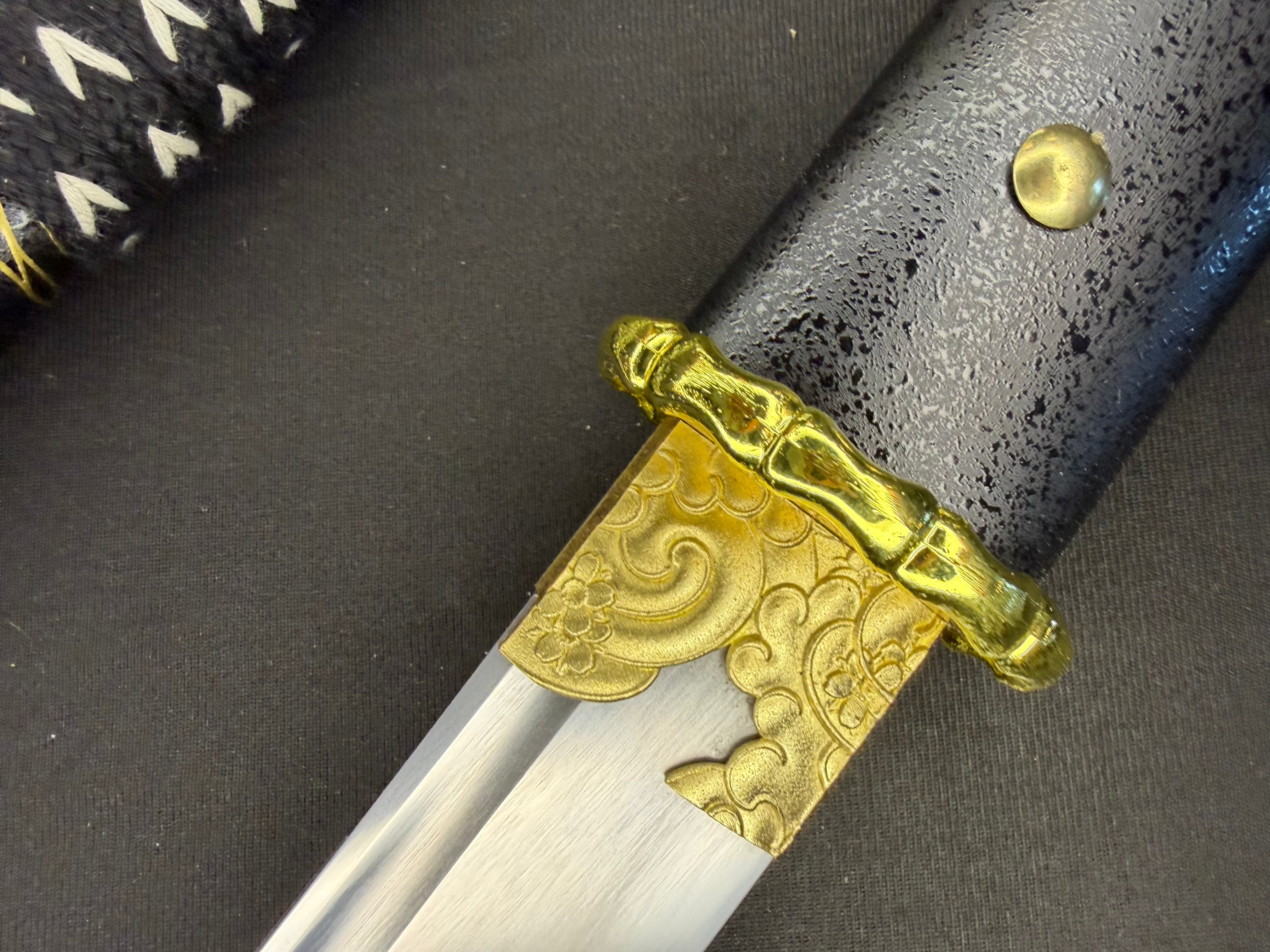 Phoenix Armory Katana - Ghost of Yotei Gilded Night 65Mn