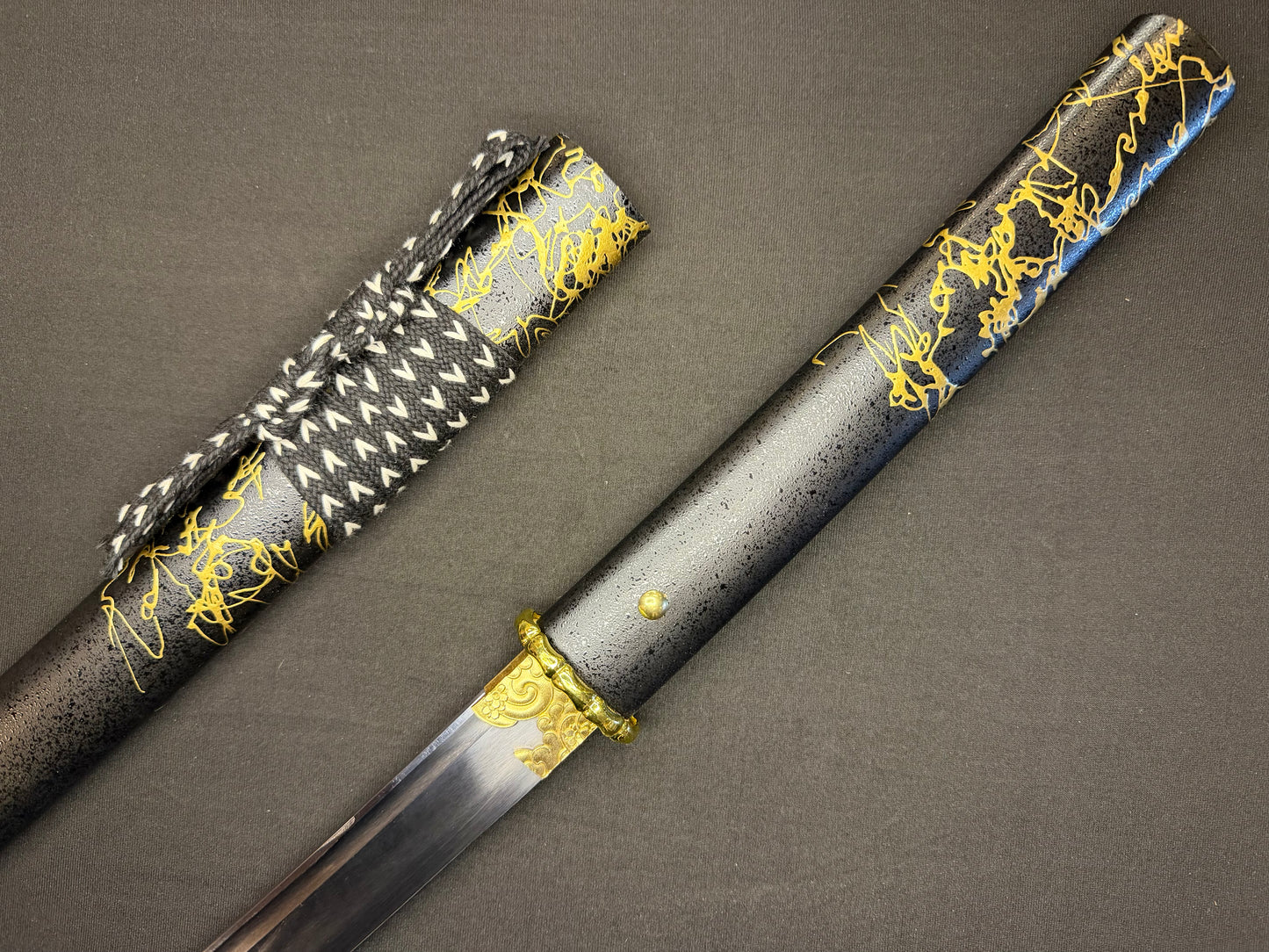 Phoenix Armory Katana - Ghost of Yotei Gilded Night 65Mn
