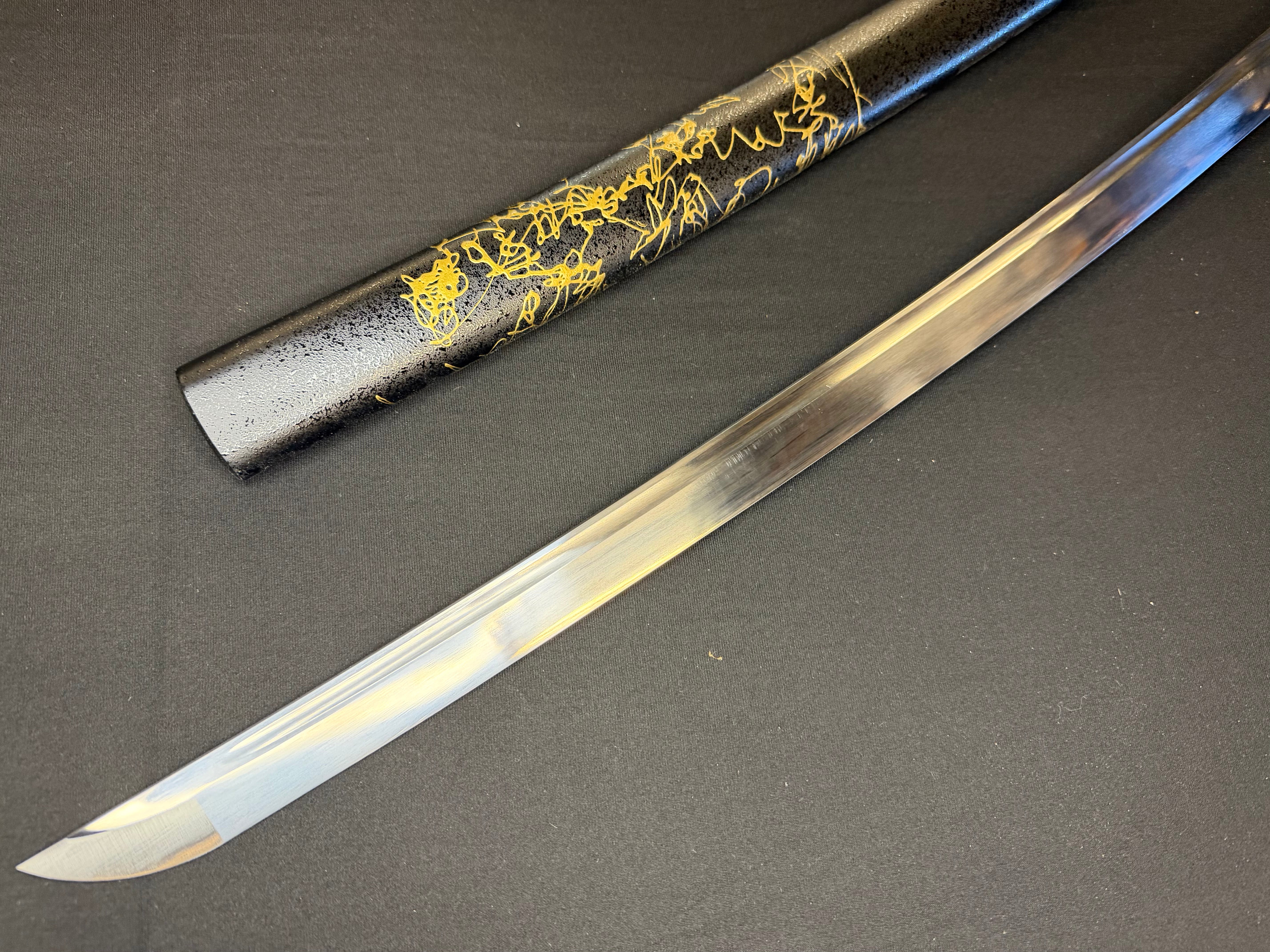 Phoenix Armory Katana - Ghost of Yotei Gilded Night 65Mn