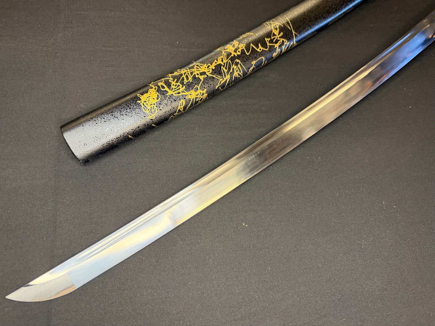 Phoenix Armory Katana - Ghost of Yotei Gilded Night 65Mn