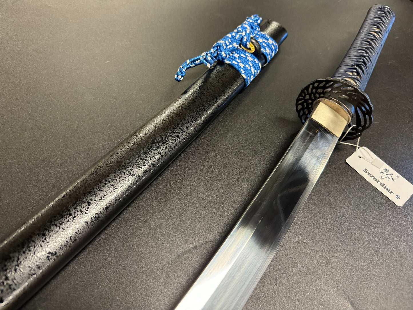 Swordier XL Katana - Blue Crane 65Mn