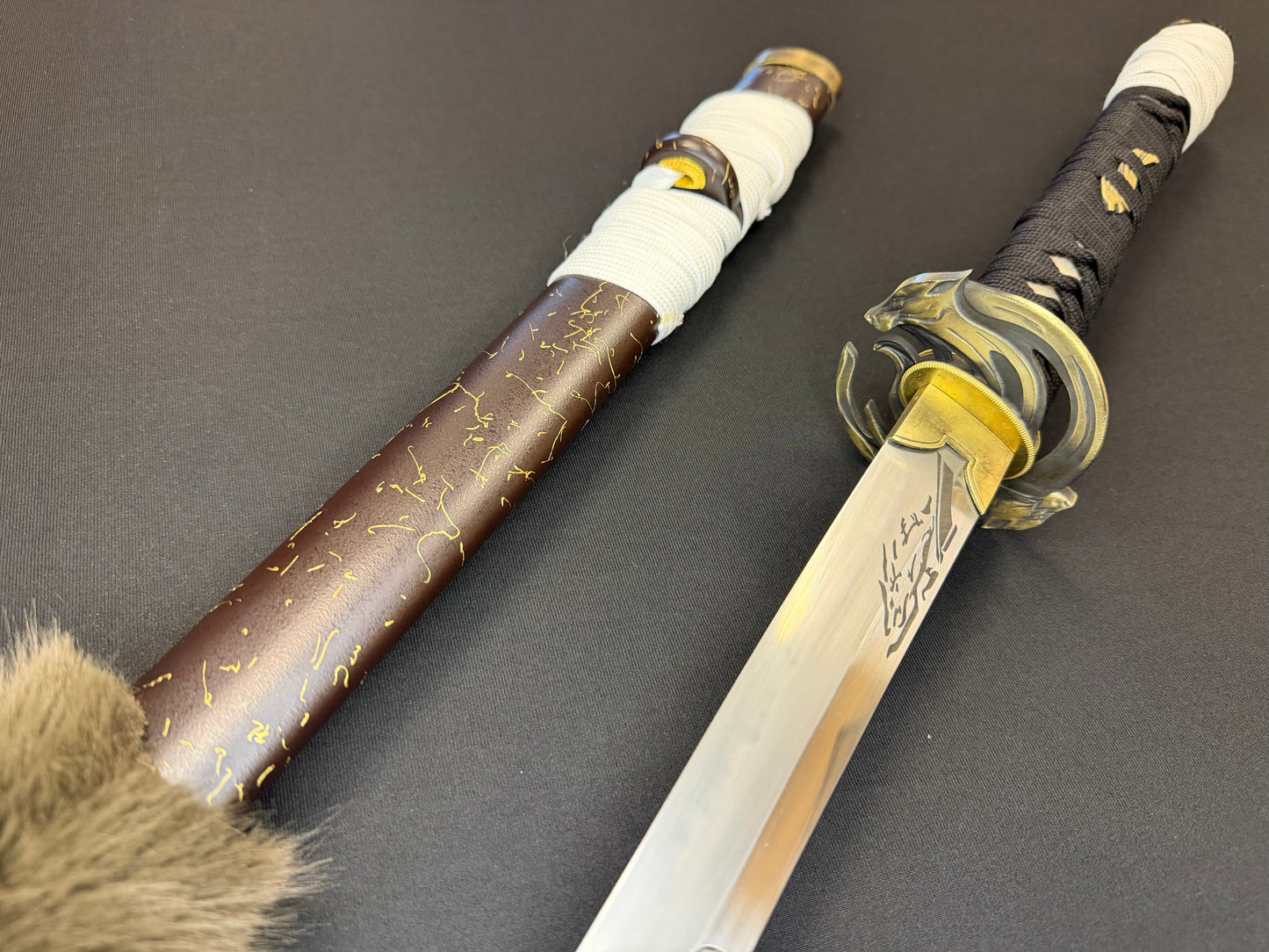 Phoenix Armory Katana - Premium Ghost of Yotei Lone Wolf Father Sword T10