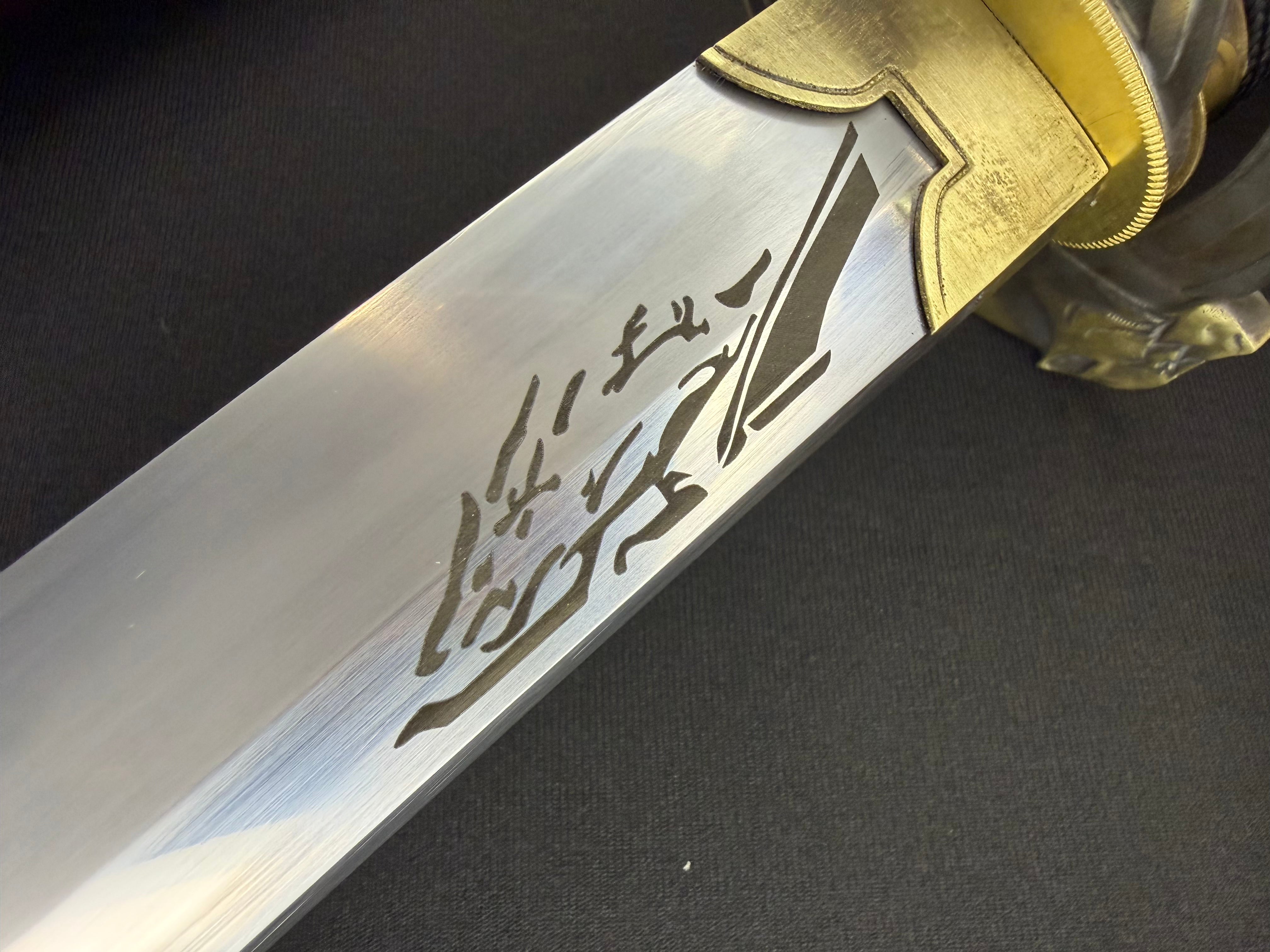 Phoenix Armory Katana - Premium Ghost of Yotei Lone Wolf Father Sword T10