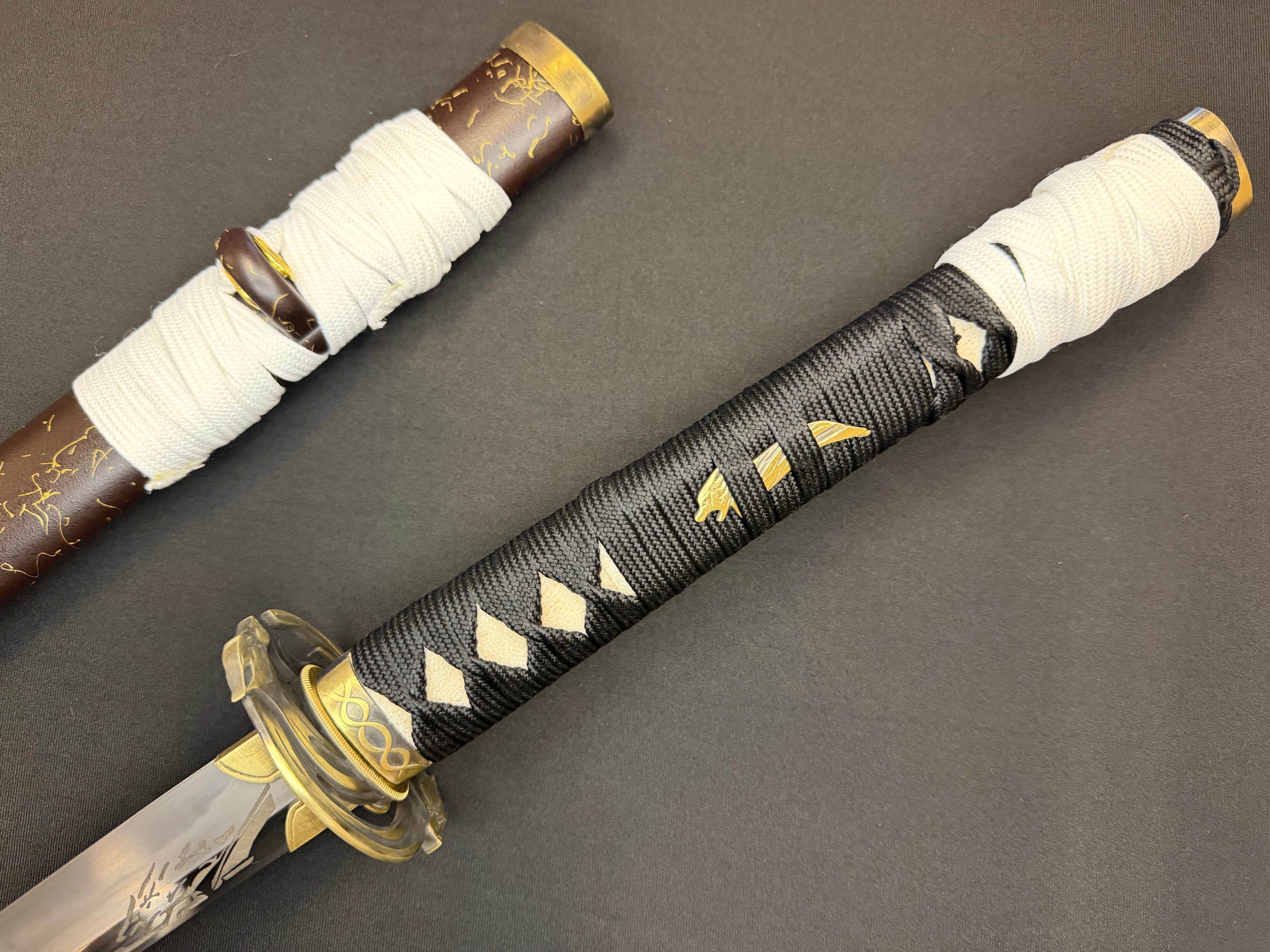 Phoenix Armory Katana - Premium Ghost of Yotei Lone Wolf Father Sword T10