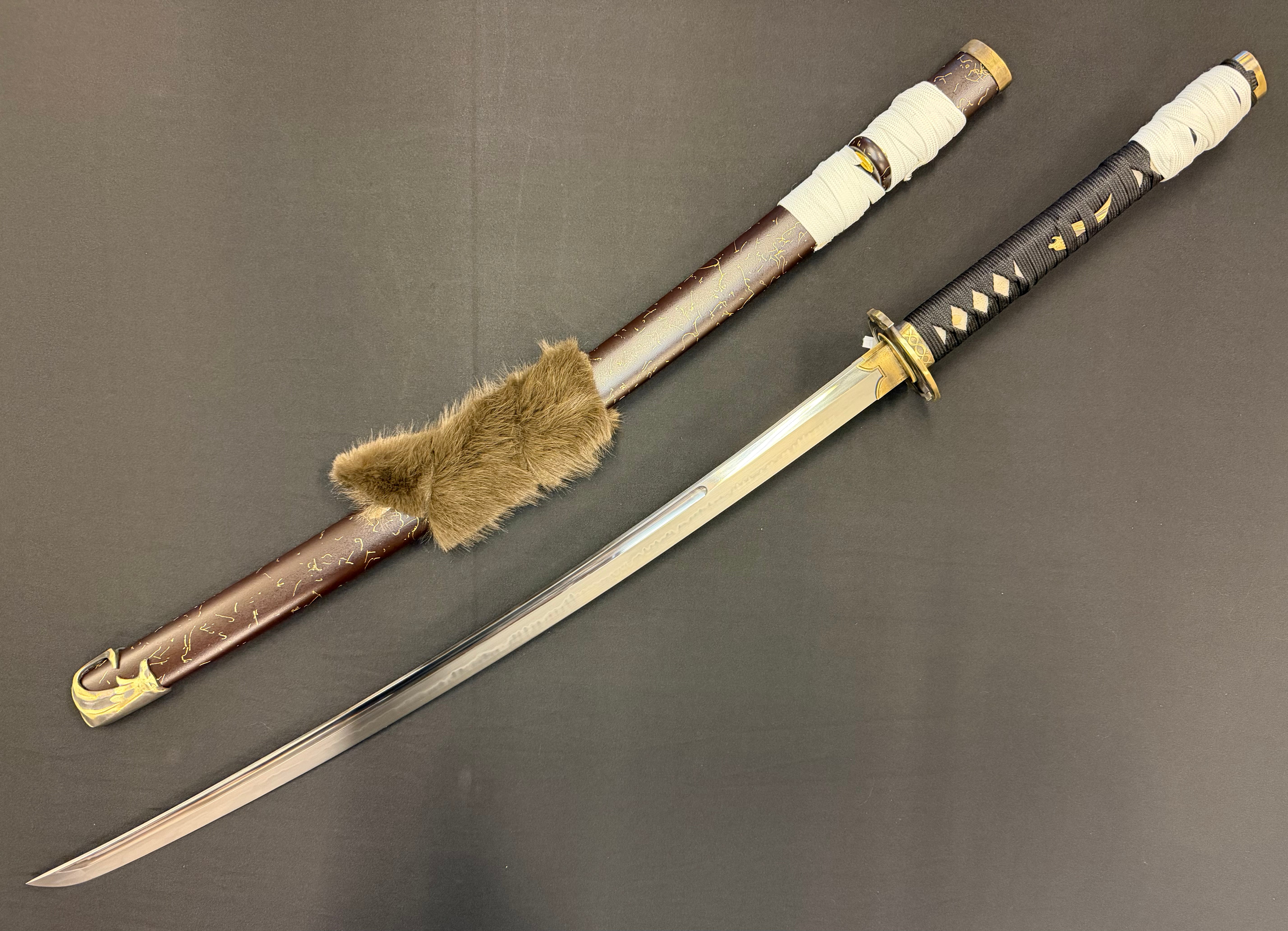 Phoenix Armory Katana - Premium Ghost of Yotei Lone Wolf Father Sword T10