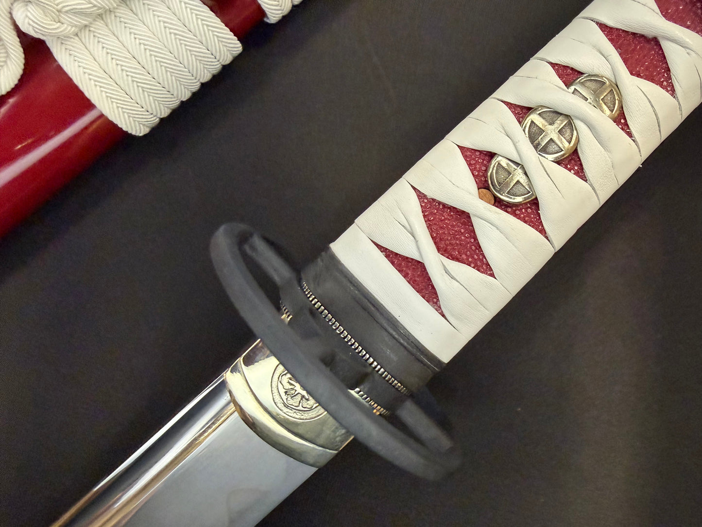 Thaitsuki Redemption Christian Katana, 1095 Clay tempered exclusive