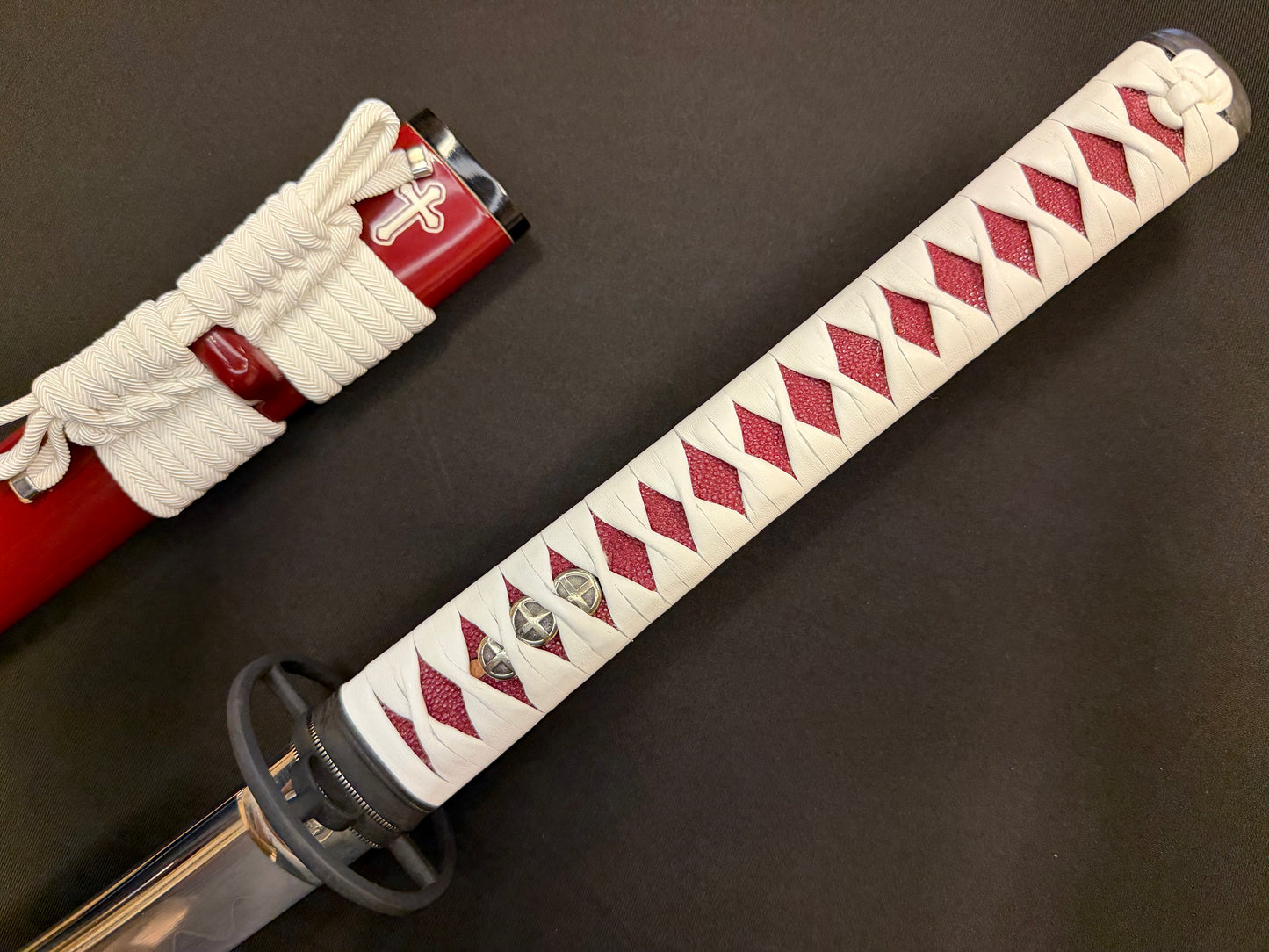 Thaitsuki Redemption Christian Katana, 1095 Clay tempered exclusive