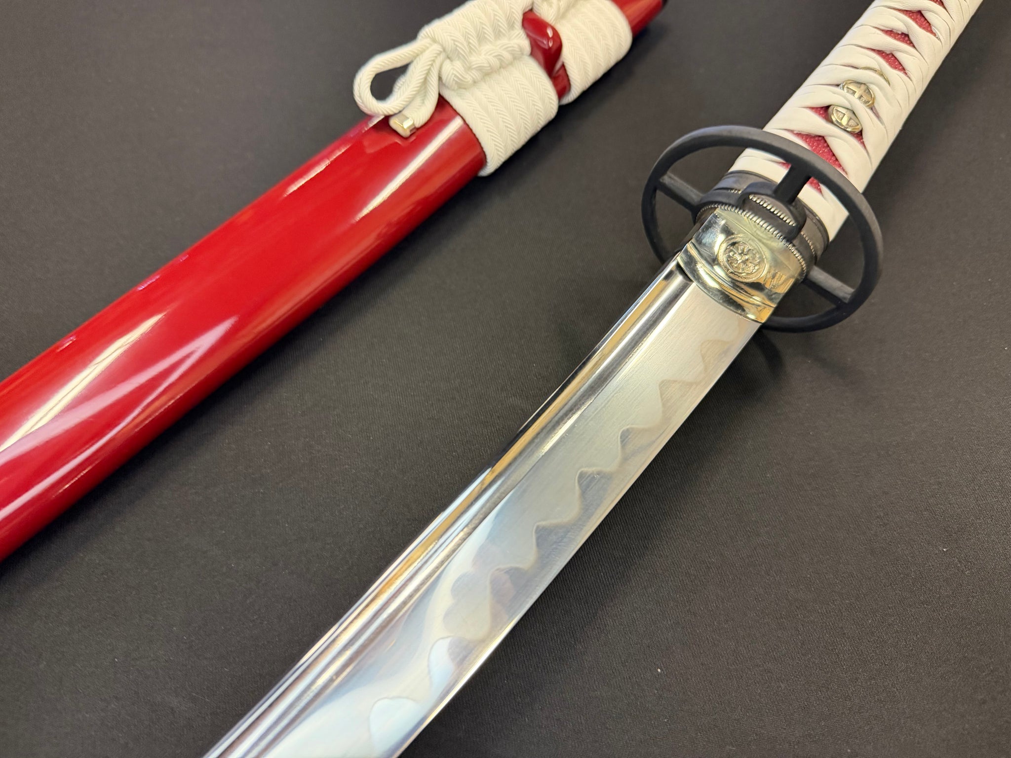 Thaitsuki Redemption Christian Katana, 1095 Clay tempered exclusive