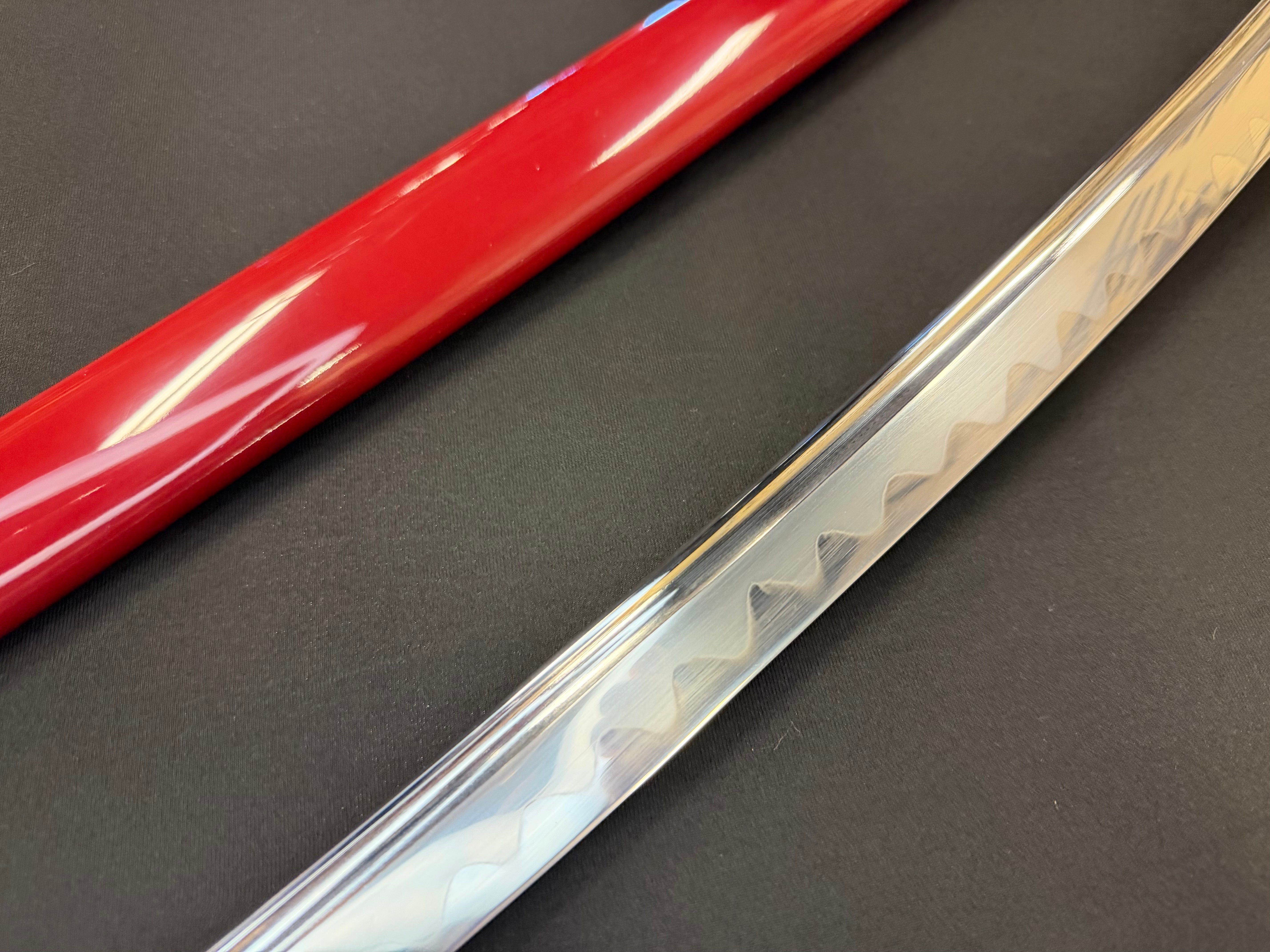 Thaitsuki Redemption Christian Katana, 1095 Clay tempered exclusive