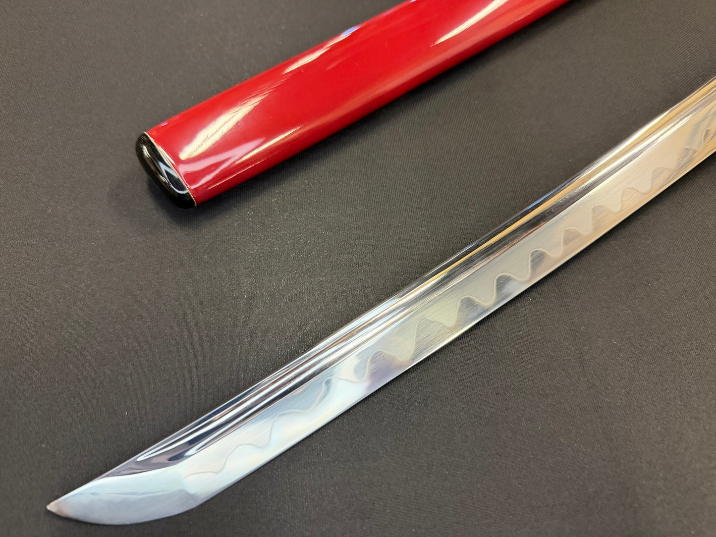 Thaitsuki Redemption Christian Katana, 1095 Clay tempered exclusive