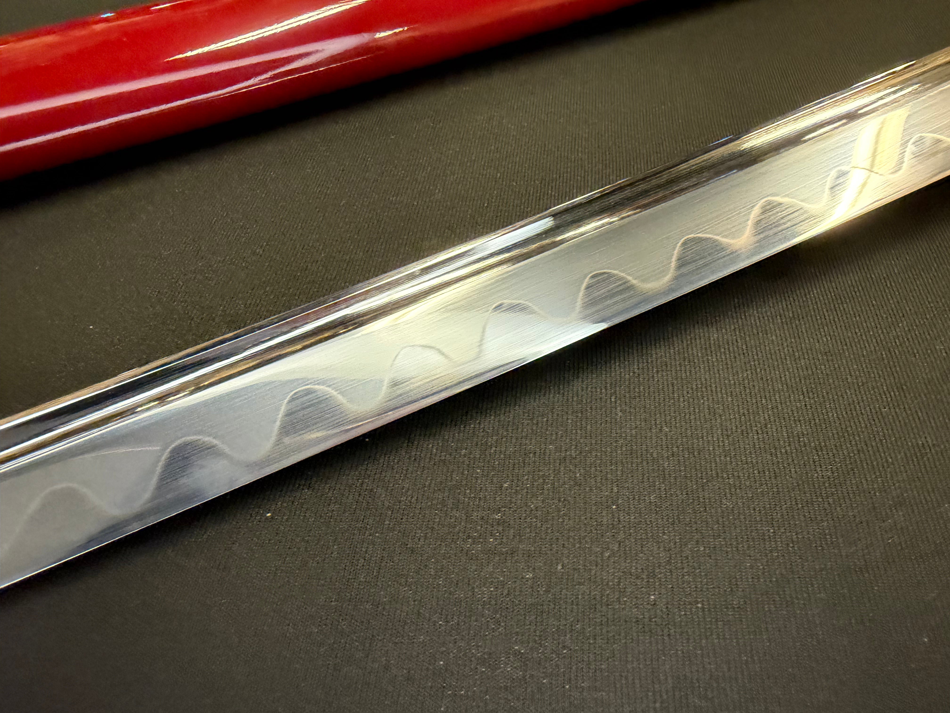 Thaitsuki Redemption Christian Katana, 1095 Clay tempered exclusive