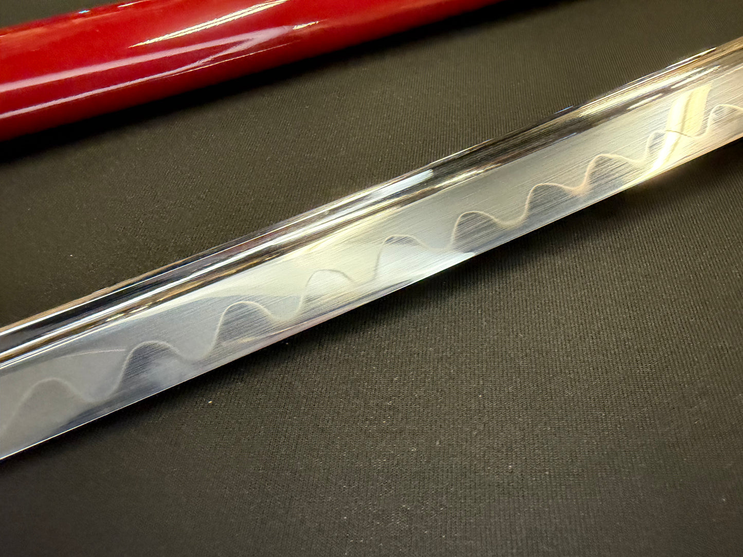 Thaitsuki Redemption Christian Katana, 1095 Clay tempered exclusive