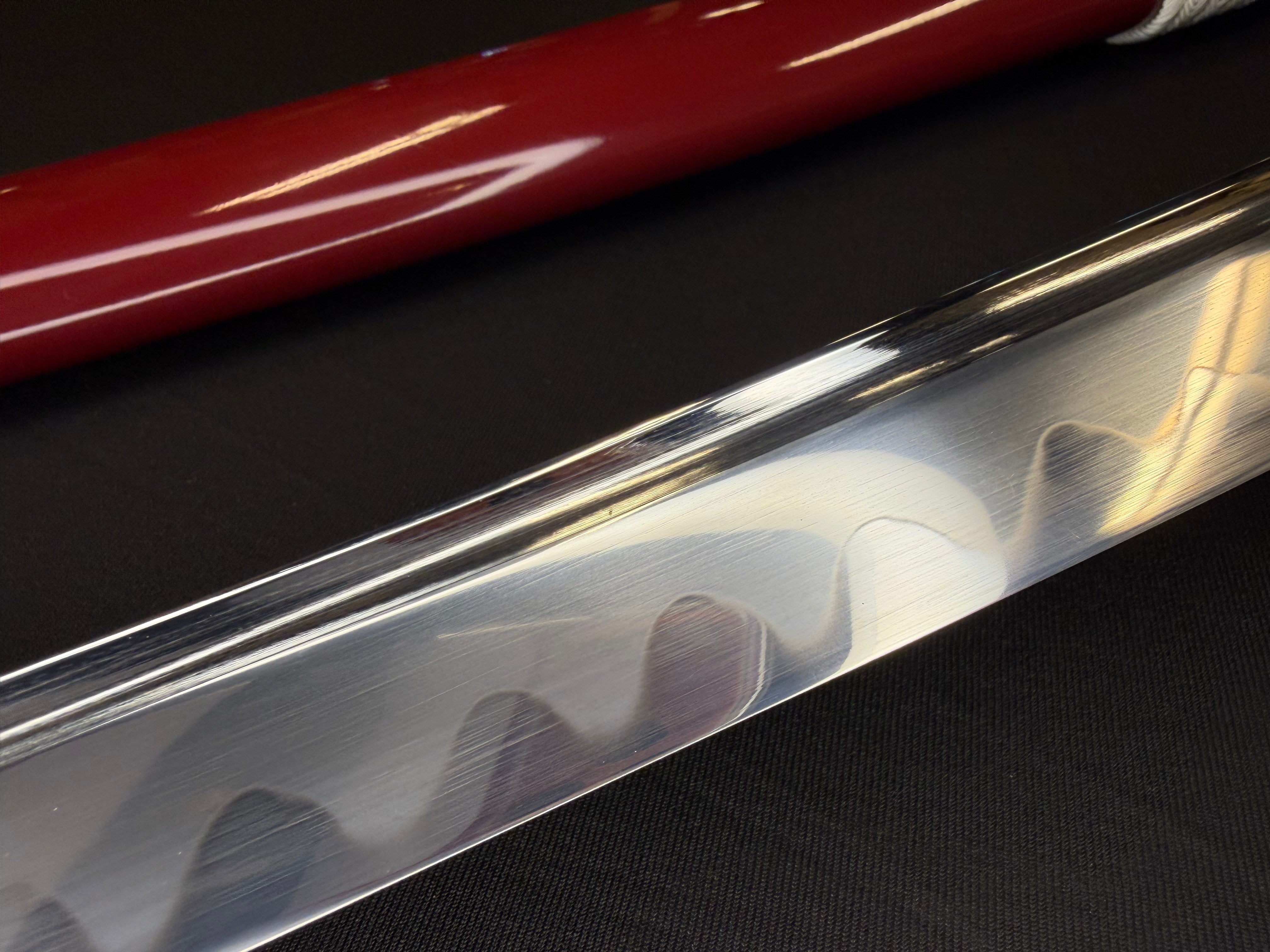 Thaitsuki Redemption Christian Katana, 1095 Clay tempered exclusive