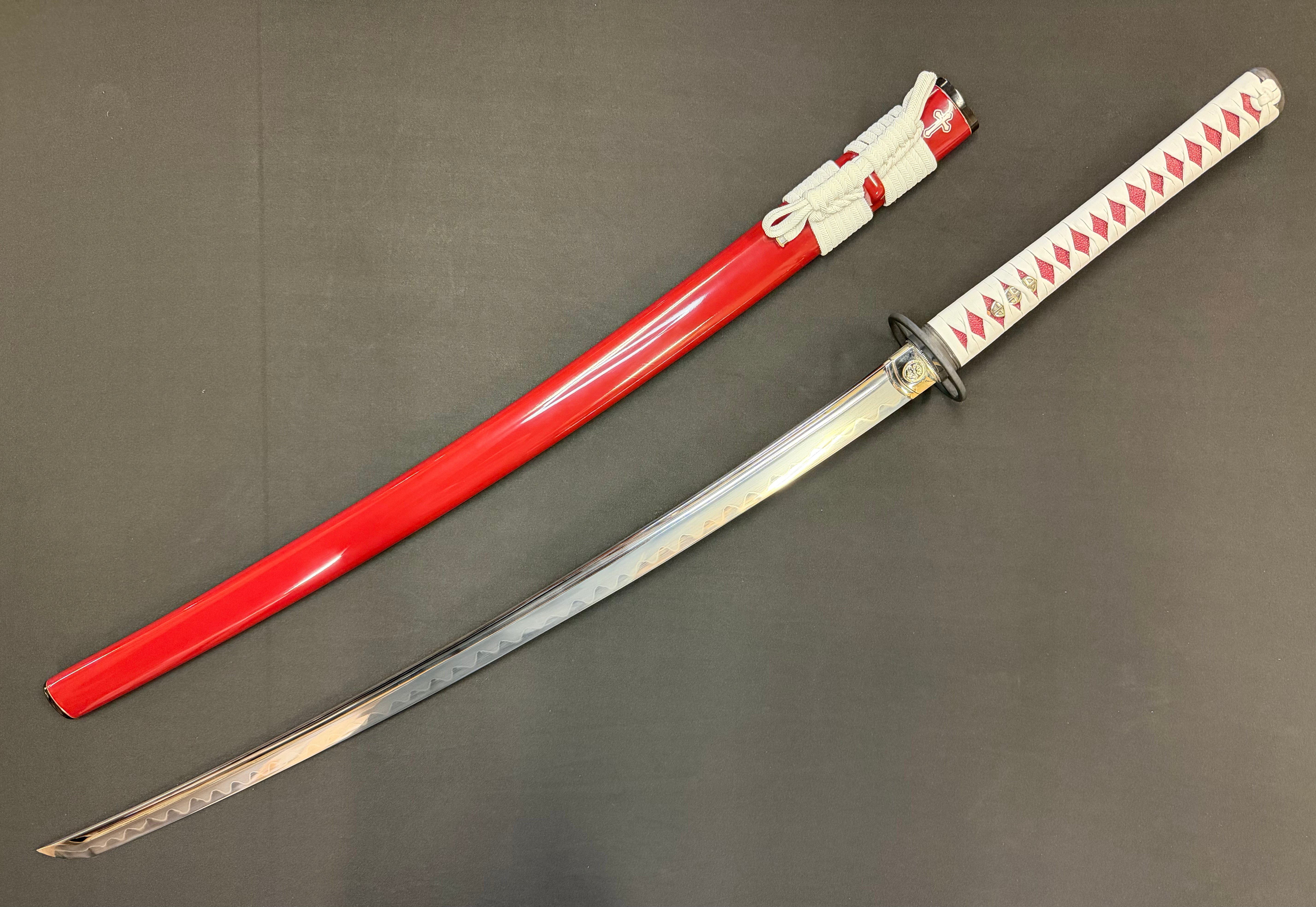 Thaitsuki Redemption Christian Katana, 1095 Clay tempered exclusive