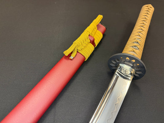 Thaitsuki Sunflower Katana, 1095 Clay tempered exclusive