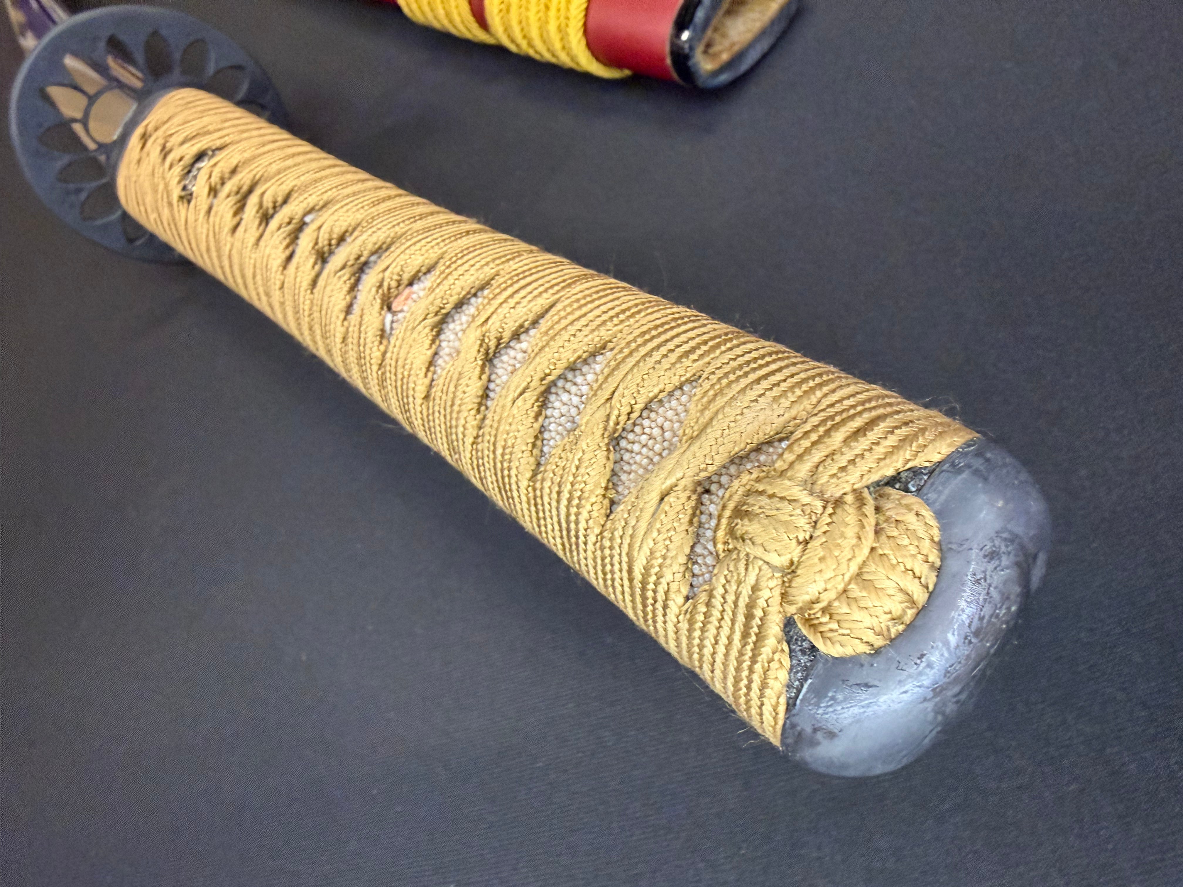 Thaitsuki Sunflower Katana, 1095 Clay tempered exclusive