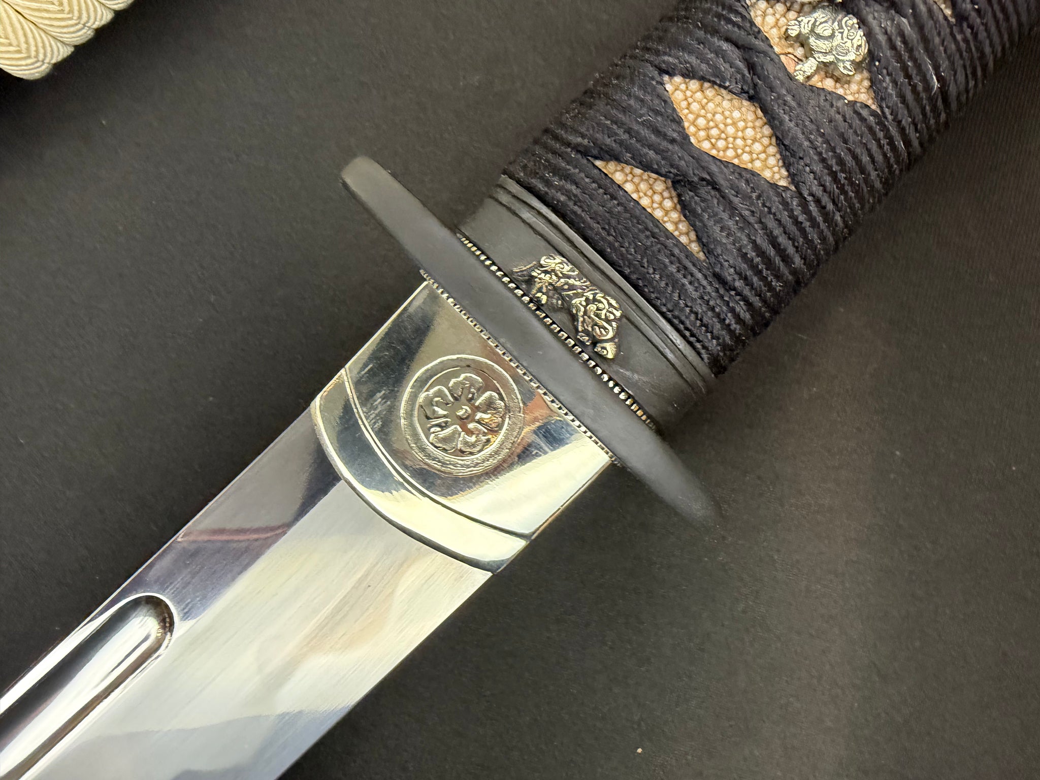 USED Thaitsuki Nightspark Katana, Unokubi 1095 Clay tempered exclusive