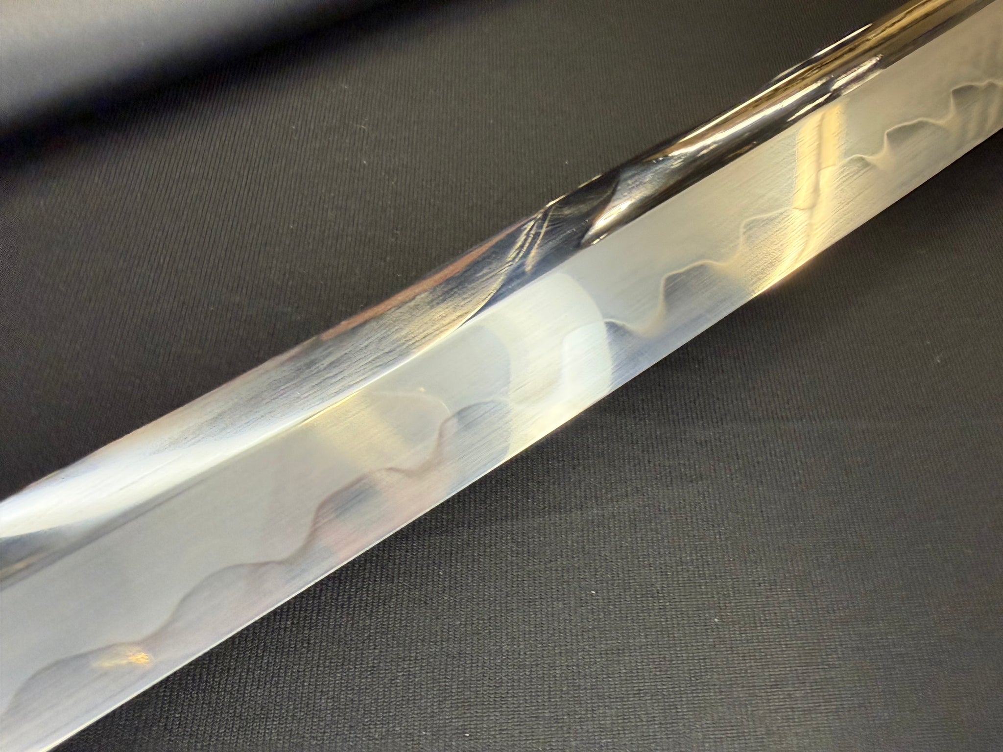 USED Thaitsuki Nightspark Katana, Unokubi 1095 Clay tempered exclusive