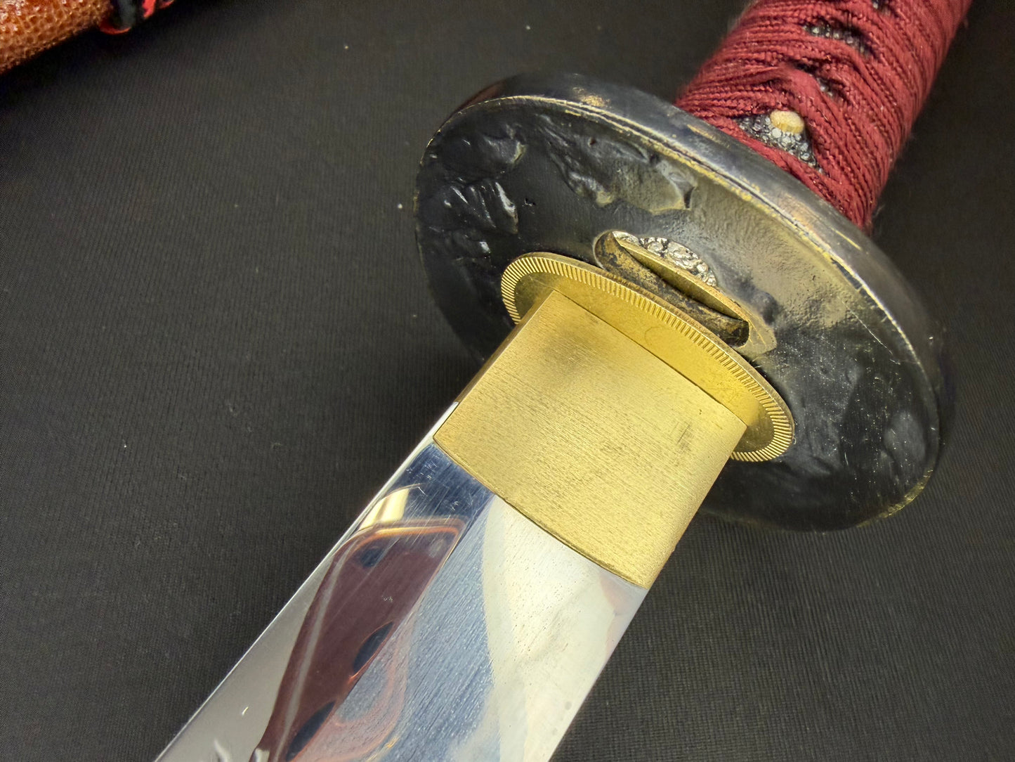 Legacy Steel Craftsman Elite Katana - Crimson Guardian folded 1095