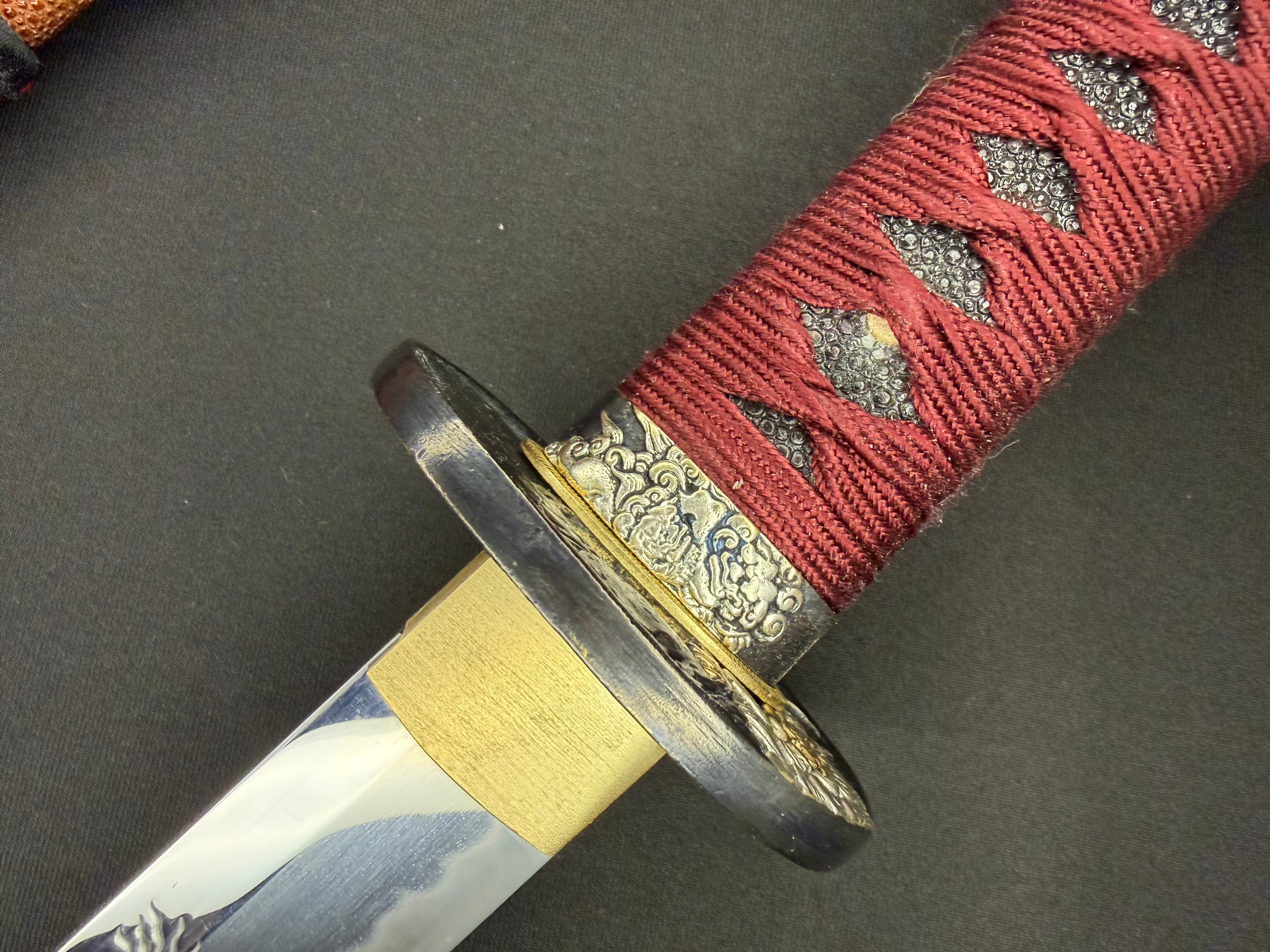 Legacy Steel Katana - Crimson Guardian 1095