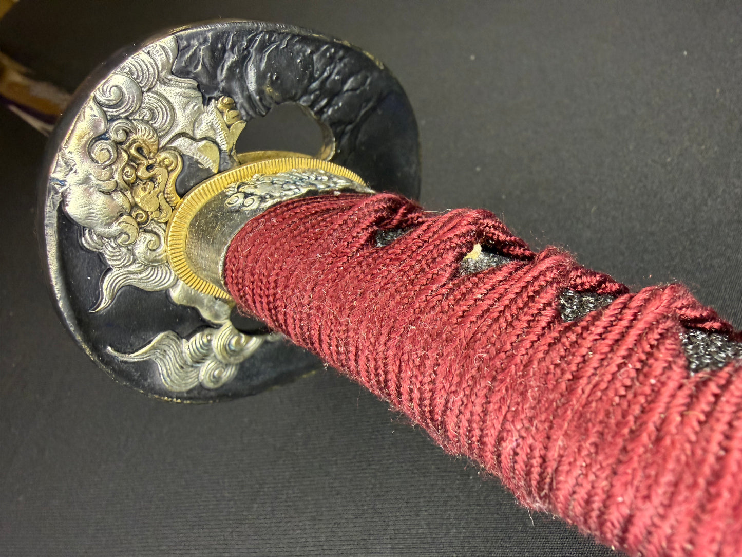 Legacy Steel Craftsman Elite Katana - Crimson Guardian folded 1095