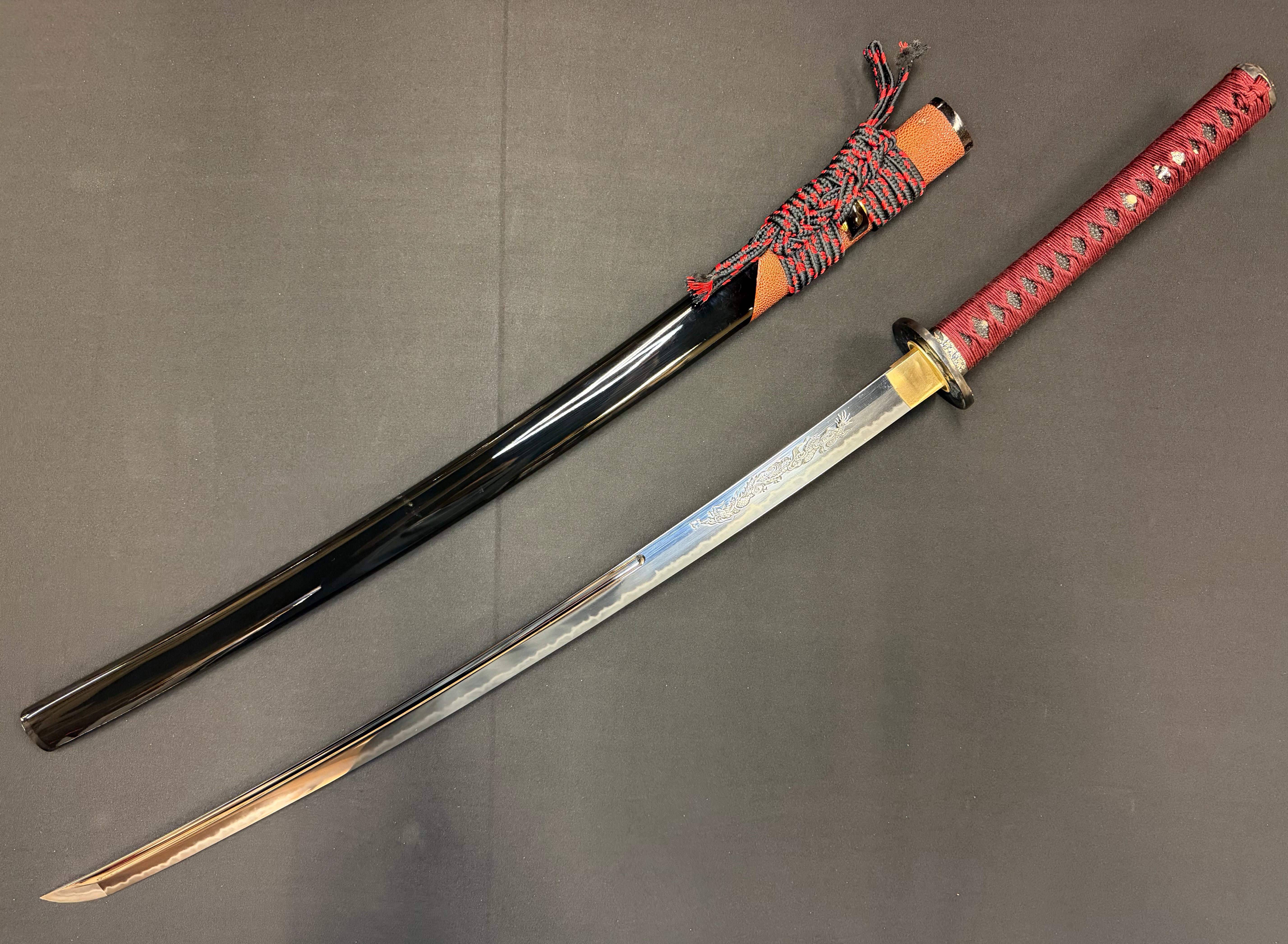 Legacy Steel Katana - Crimson Guardian 1095