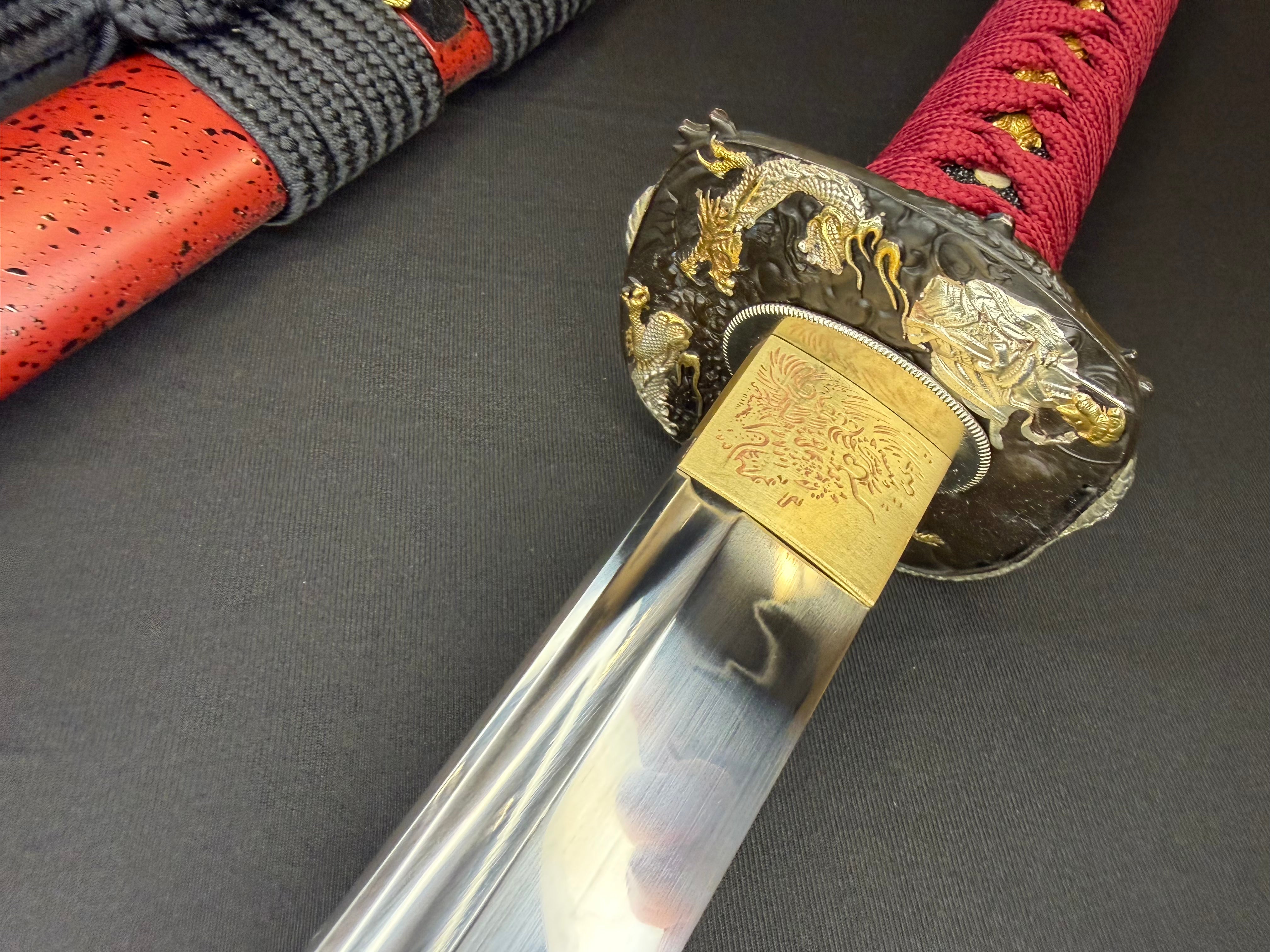 Phoenix Armory Duelist Katana - Dragonbound Sage