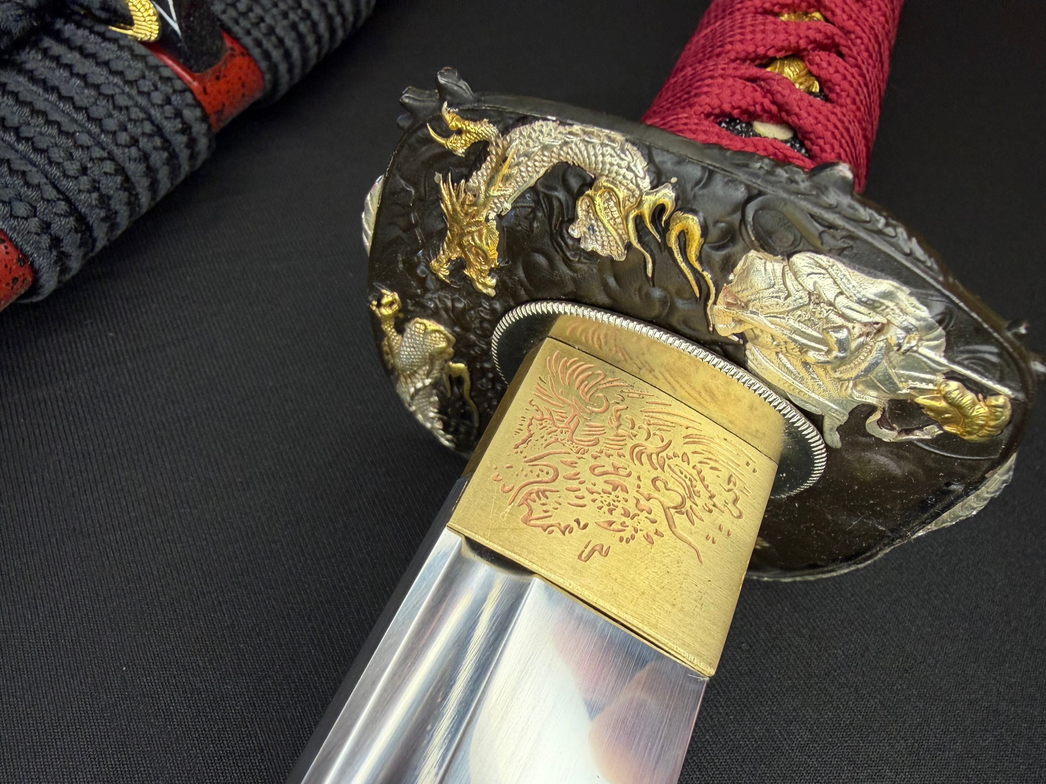 Phoenix Armory Duelist Katana - Dragonbound Sage