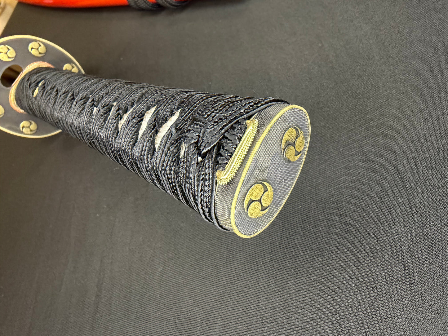 Phoenix Armory Craftsman Elite Katana - Amber Guard Folded Steel