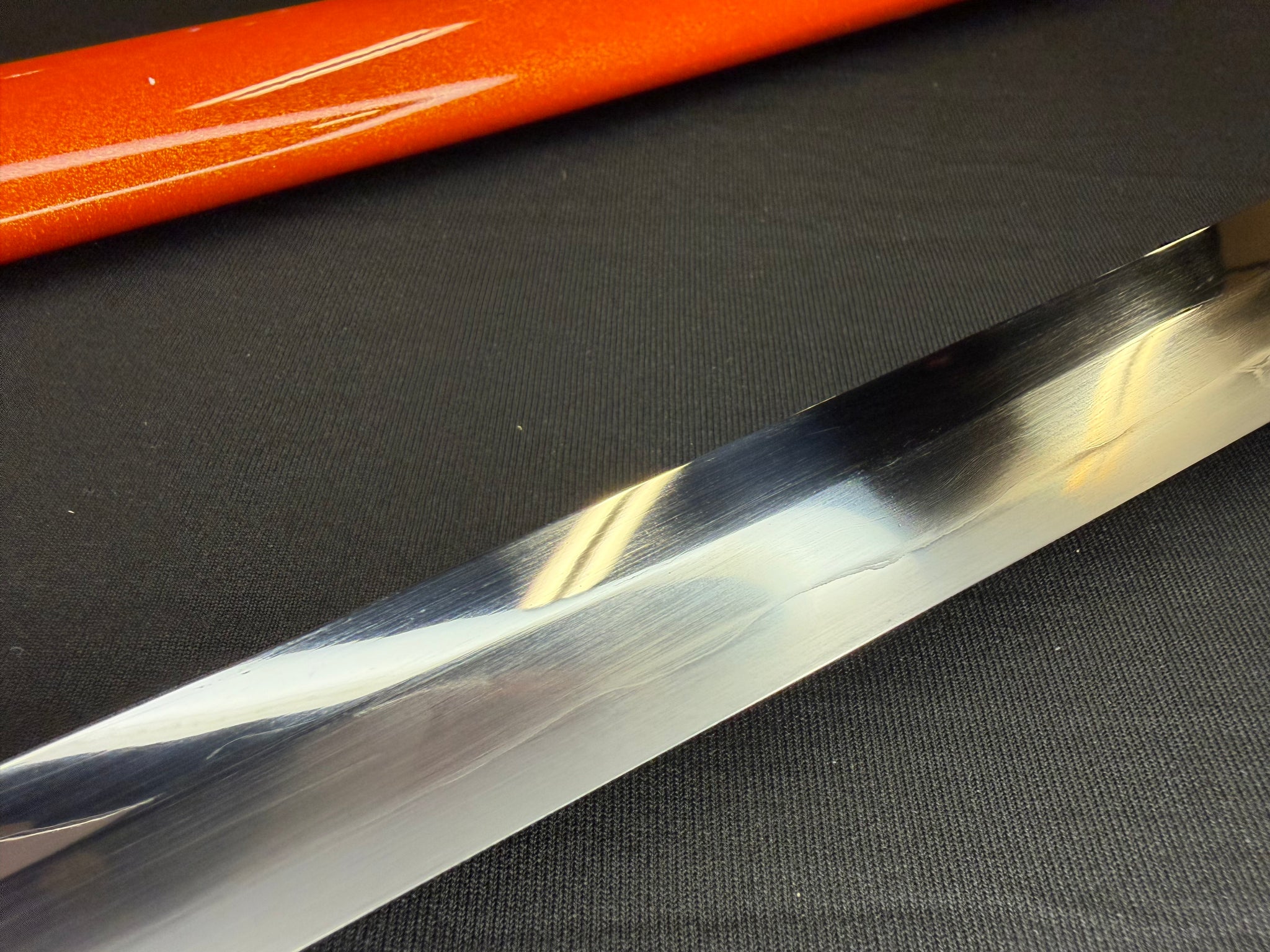 Phoenix Armory Craftsman Elite Katana - Amber Guard Folded Steel
