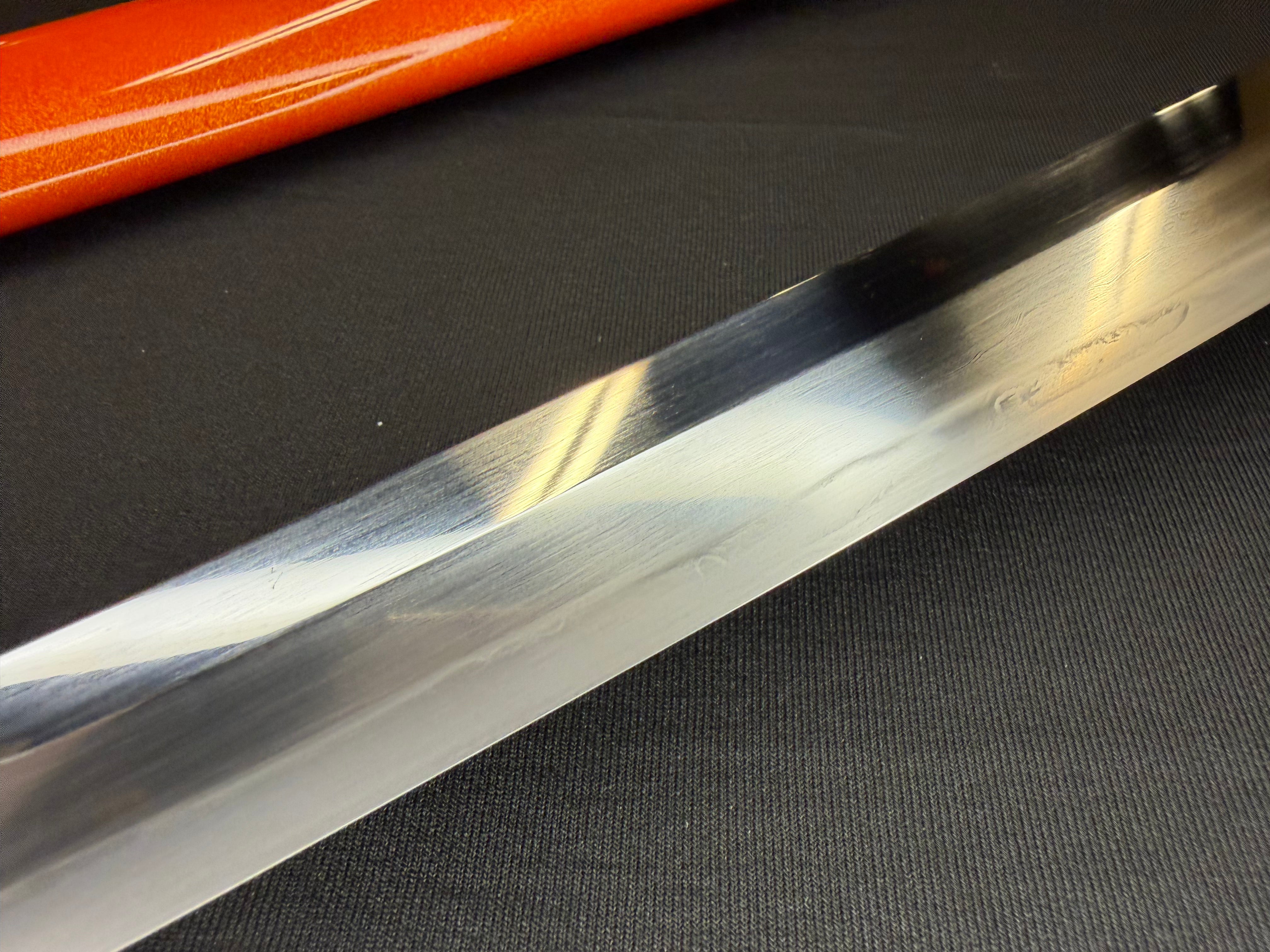 Phoenix Armory Craftsman Elite Katana - Amber Guard Folded Steel