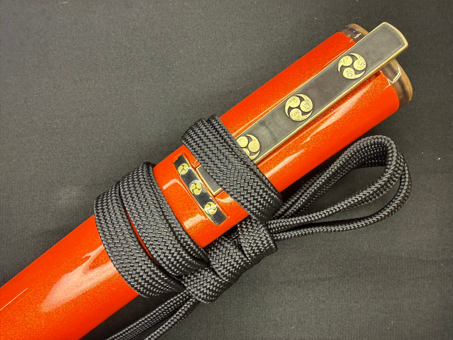Phoenix Armory Craftsman Elite Katana - Amber Guard Folded Steel